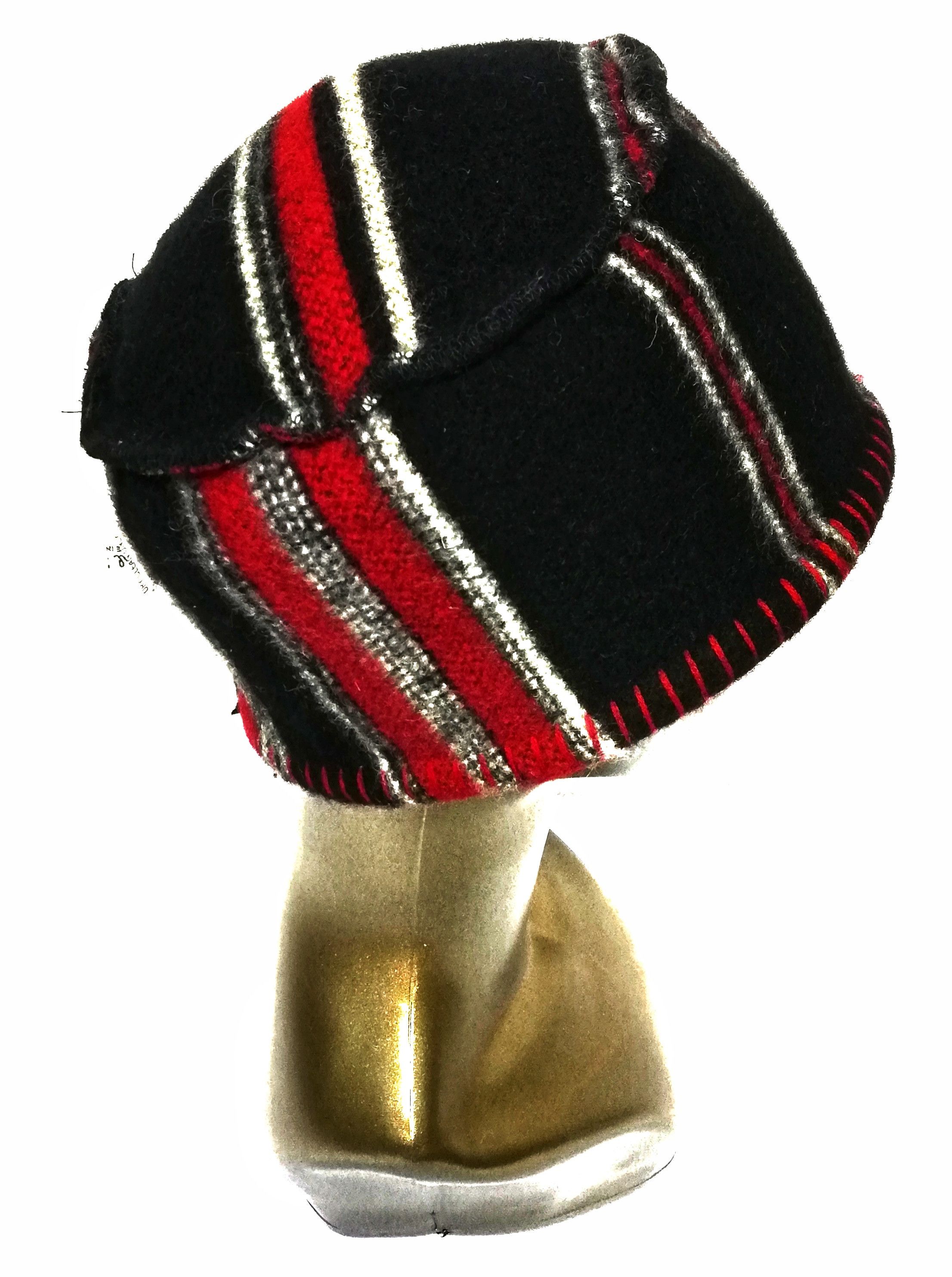 Paul Smith × Paul Smith Red Ear 🔥PS Fred Bear Head Wear Made In England🇬🇧 Wool Hat Beret Size ONE SIZE - 12 Thumbnail