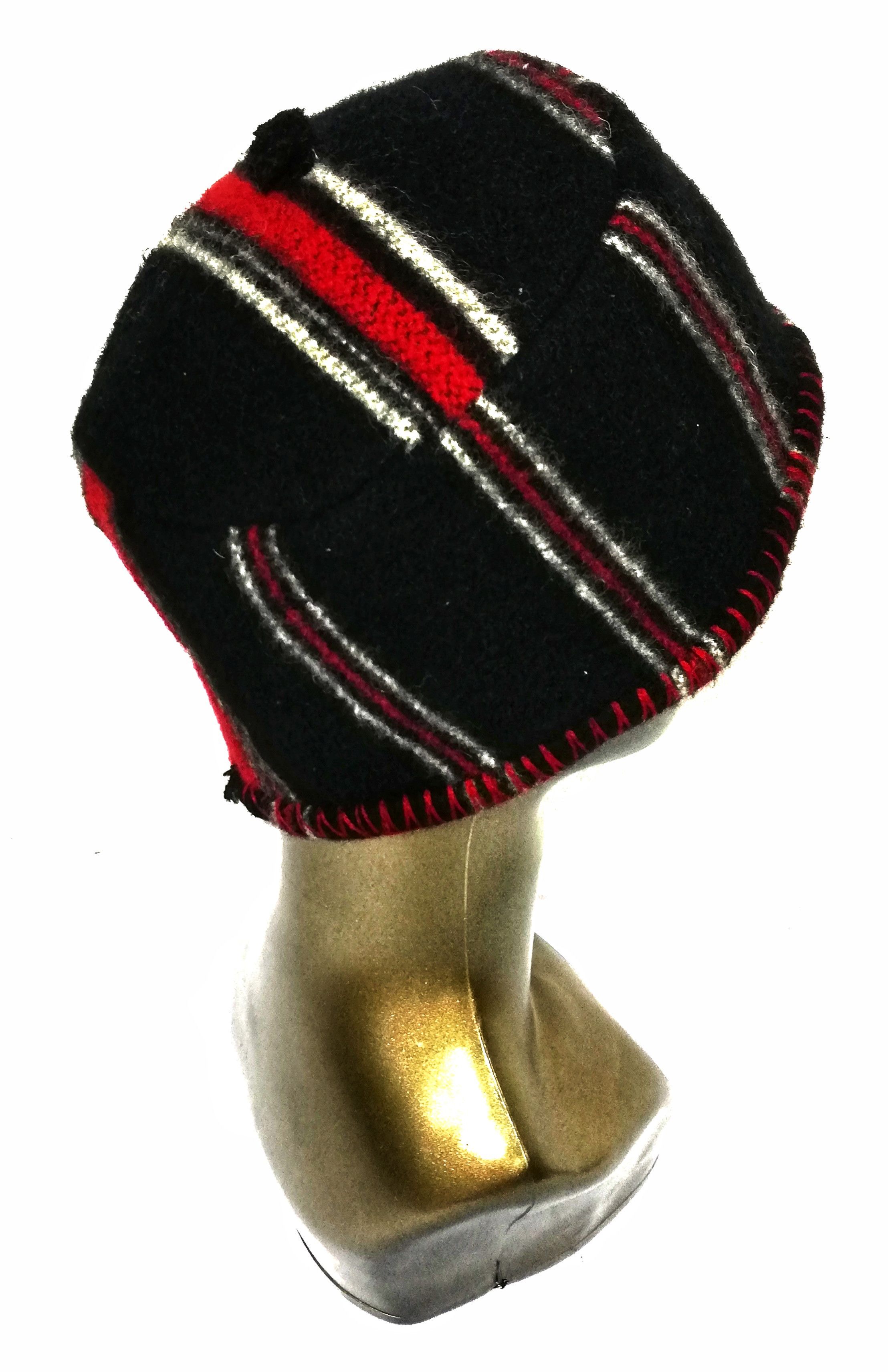 Paul Smith × Paul Smith Red Ear 🔥PS Fred Bear Head Wear Made In England🇬🇧 Wool Hat Beret Size ONE SIZE - 5 Thumbnail