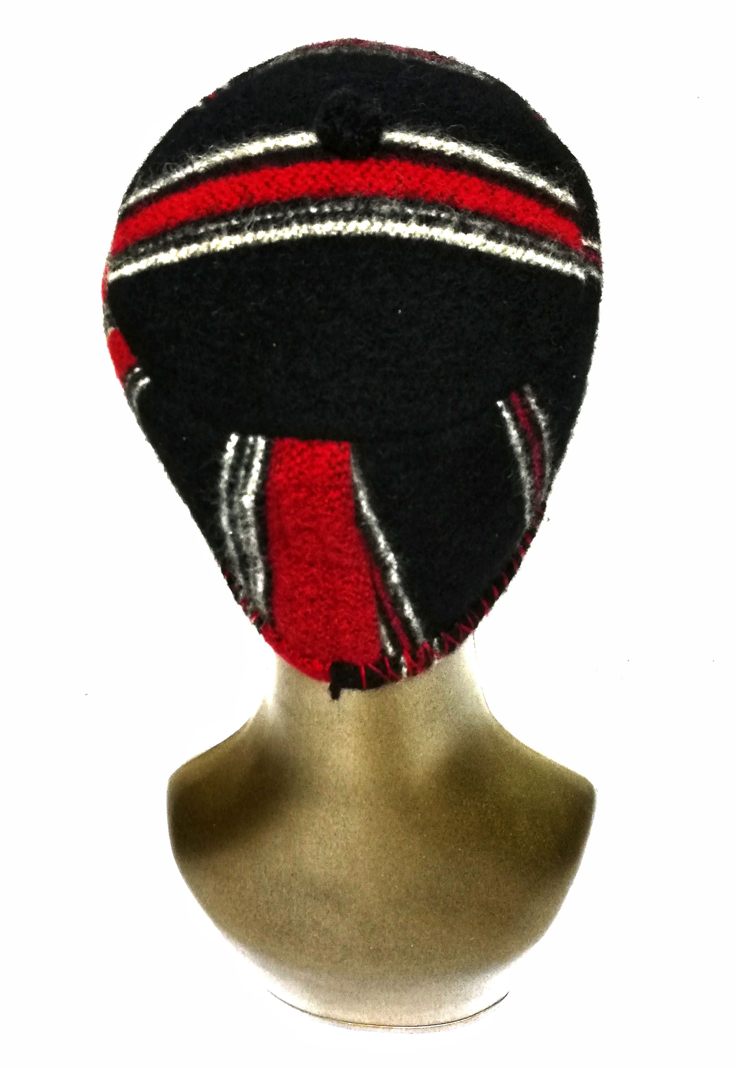 Paul Smith × Paul Smith Red Ear 🔥PS Fred Bear Head Wear Made In England🇬🇧 Wool Hat Beret Size ONE SIZE - 6 Thumbnail