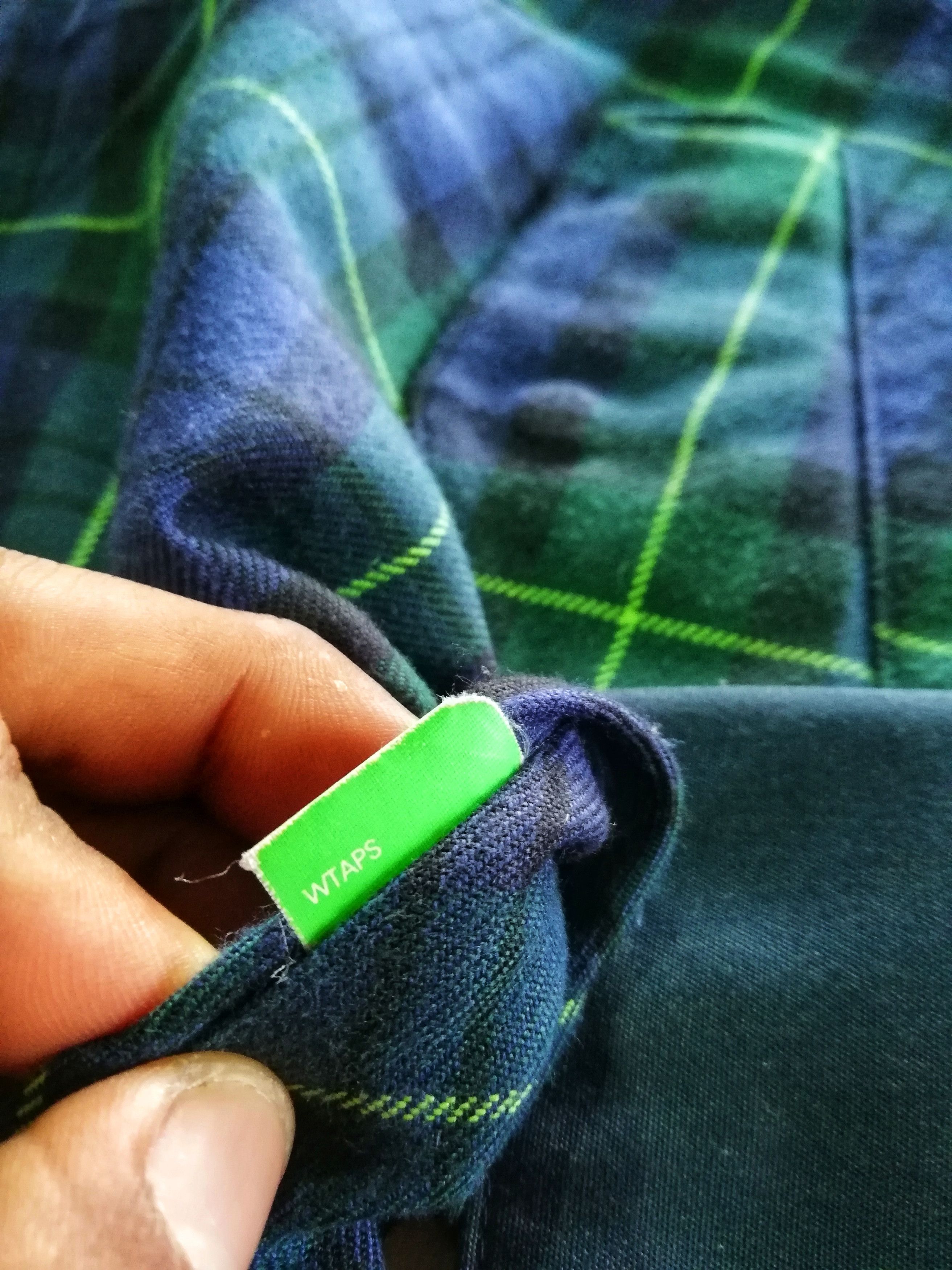 Wtaps Wtaps Tartan Button Up Blazer Style Jacket Size US S / EU 44-46 / 1 - 9 Thumbnail