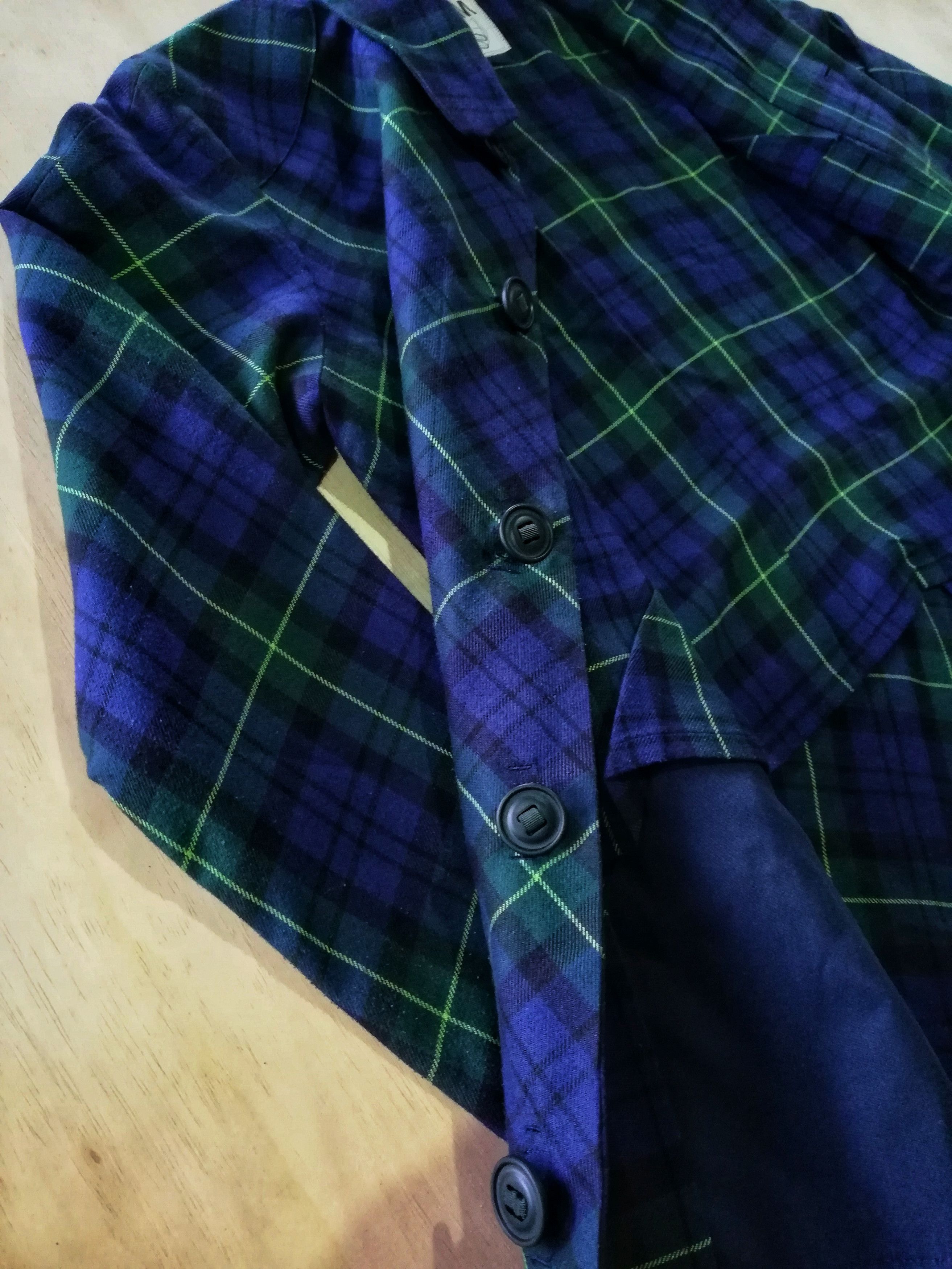 Wtaps Wtaps Tartan Button Up Blazer Style Jacket Size US S / EU 44-46 / 1 - 12 Thumbnail