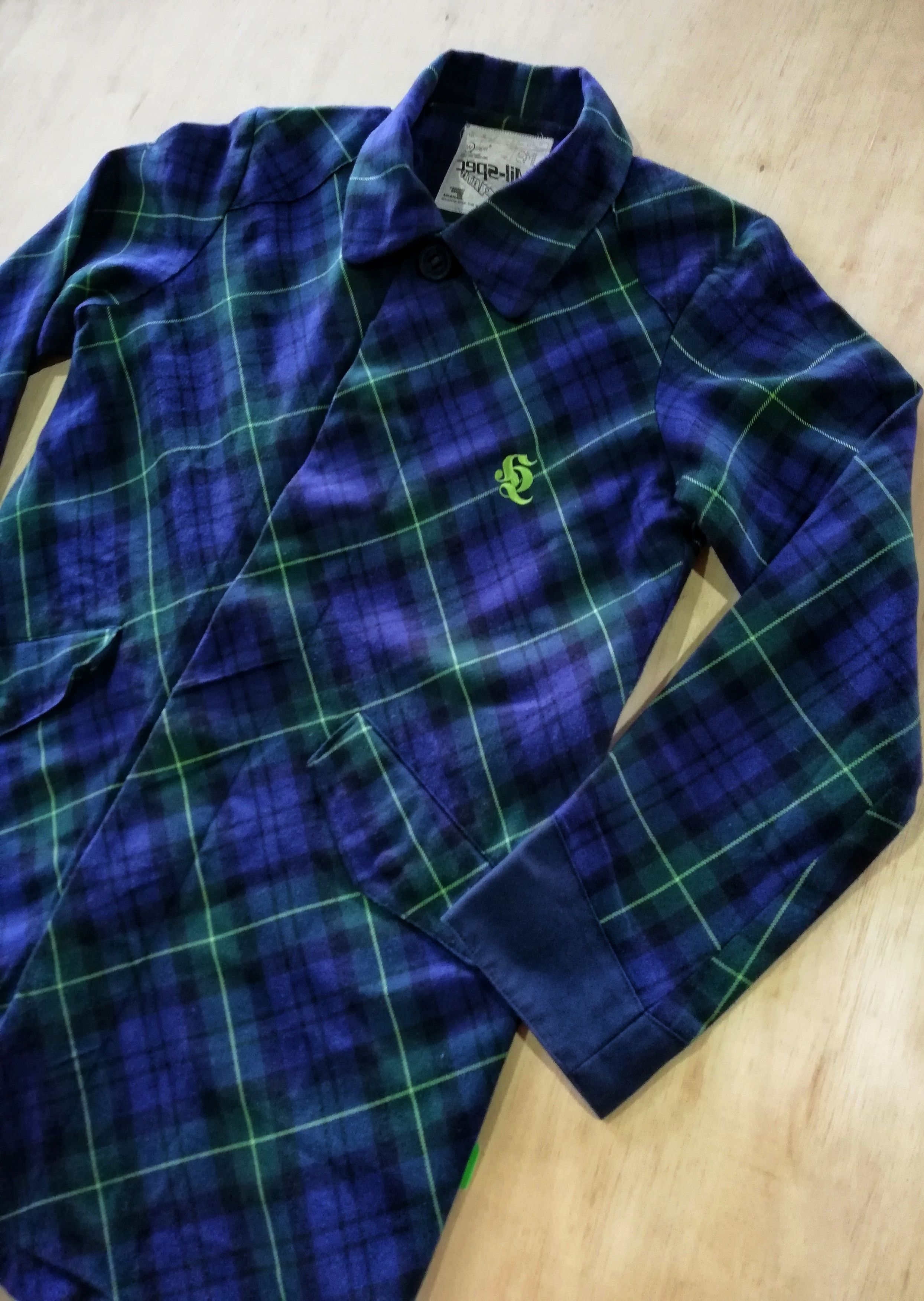 Wtaps Wtaps Tartan Button Up Blazer Style Jacket Size US S / EU 44-46 / 1 - 3 Thumbnail