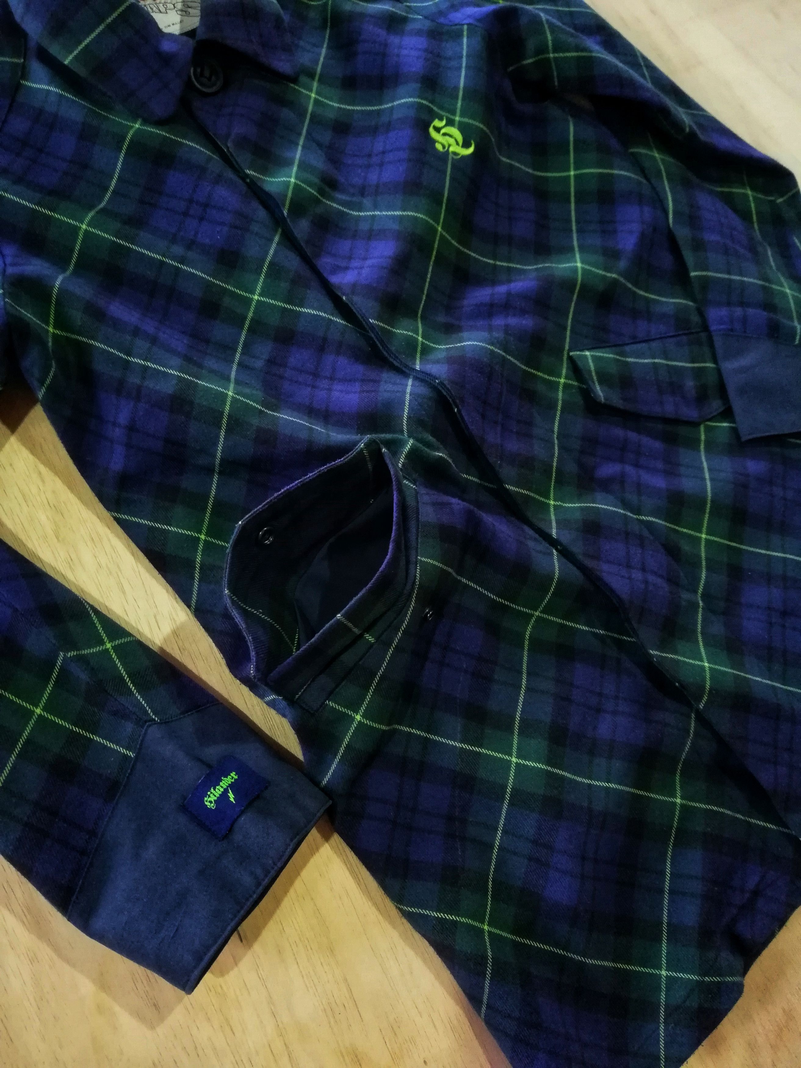 Wtaps Wtaps Tartan Button Up Blazer Style Jacket Size US S / EU 44-46 / 1 - 15 Thumbnail