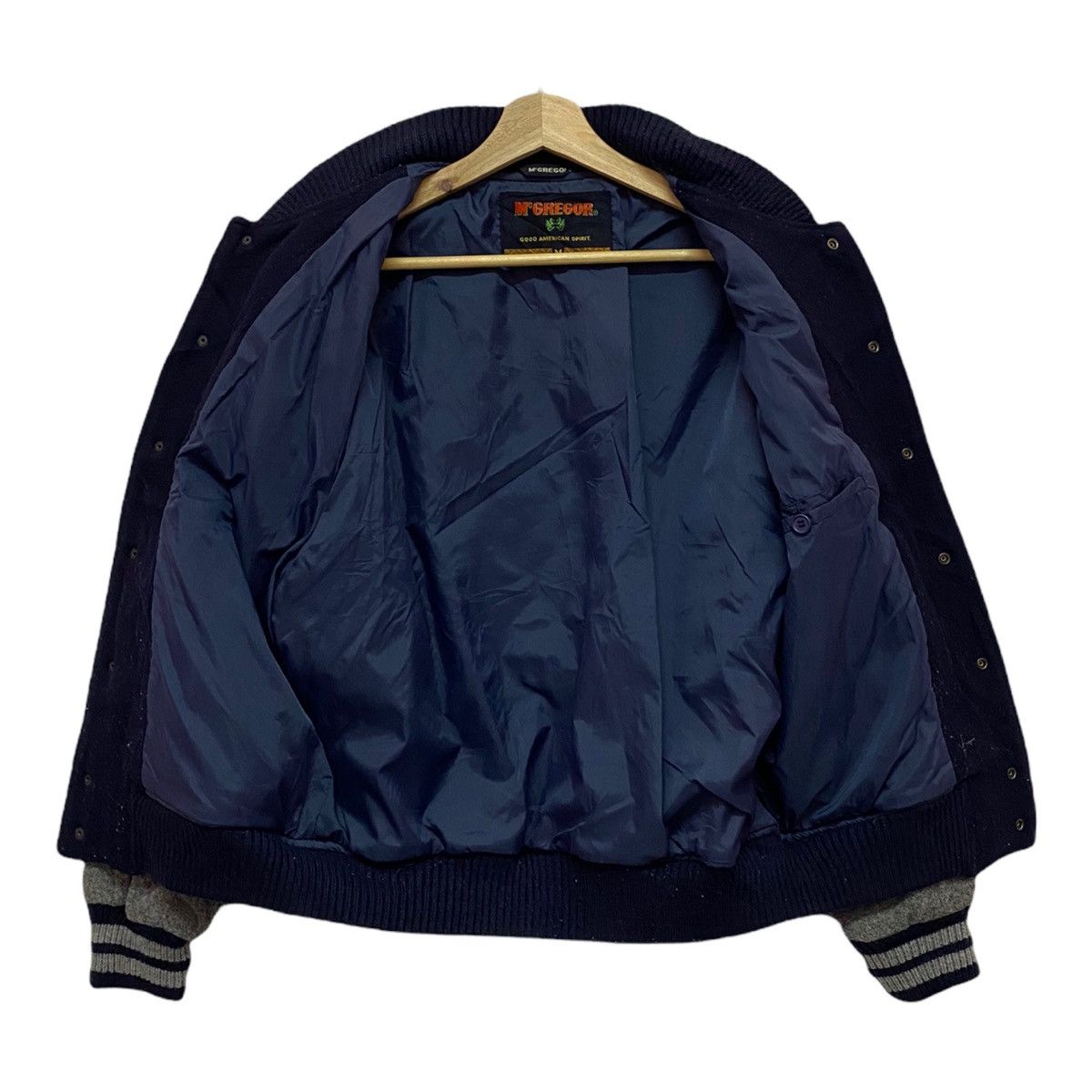 McGregor RARE🔥VINTAGE MC GREGOR WOOL BASEBALL VARSITY JACKET Size US M / EU 48-50 / 2 - 7 Thumbnail