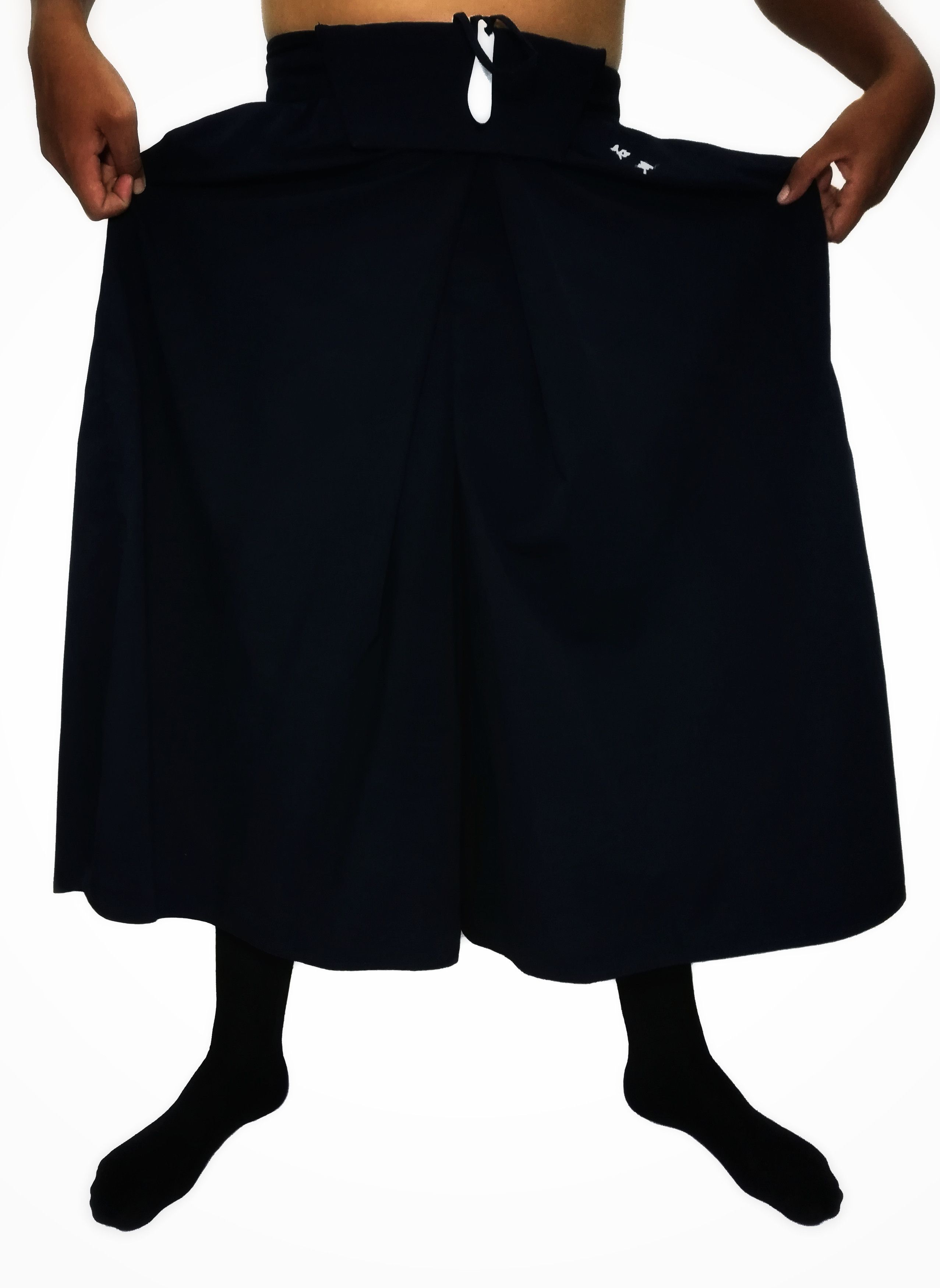 Art Comes First × Indigo × Japanese Brand 🔥Japanese Traditional Kimono Hakama Wide Pants/Monpe Pants Size US 31 - 10 Thumbnail