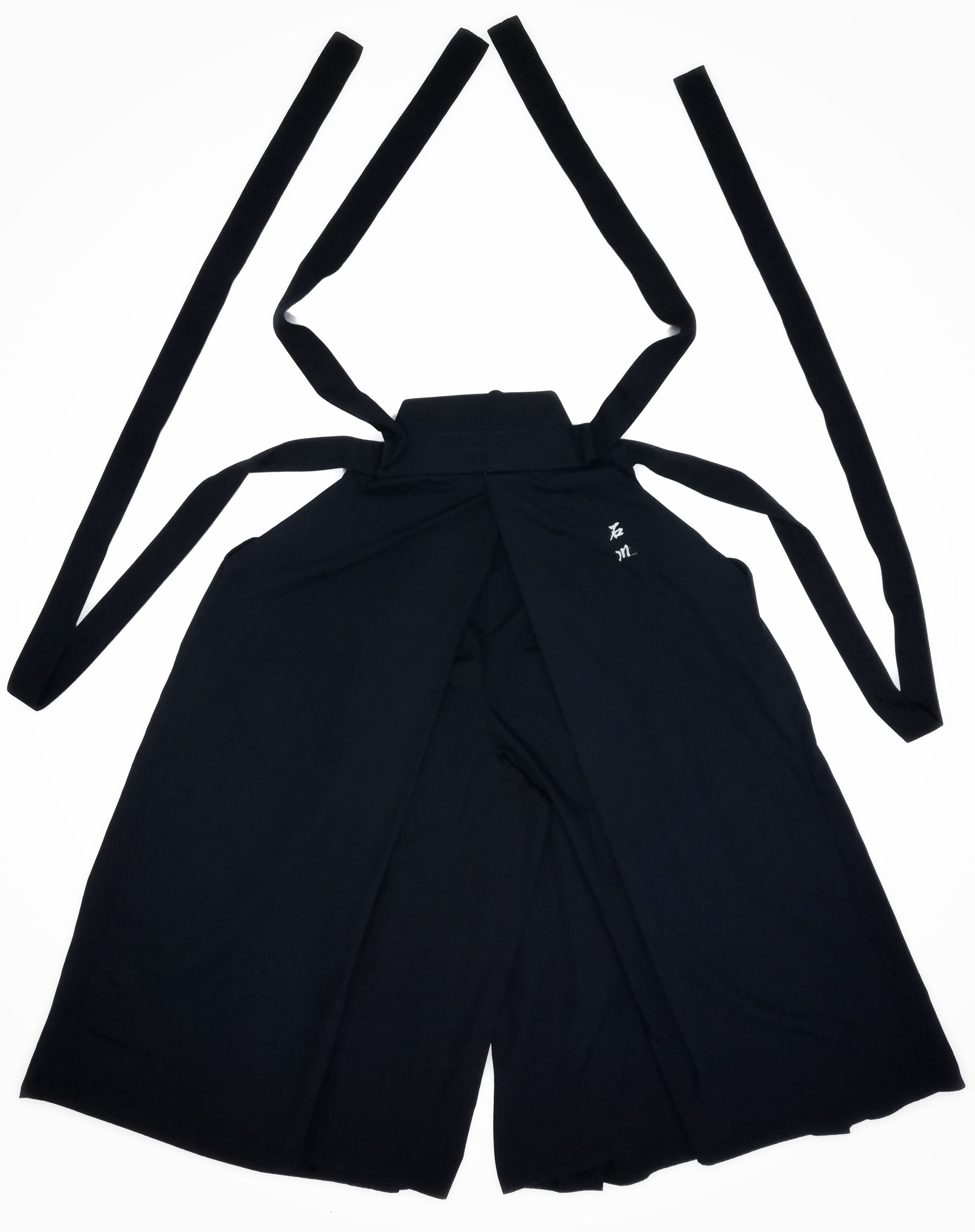 image of Art Comes First x Indigo Japanese Traditional Kimono Hakama Wide Pants/monpe Pants in Dark Blue (Si