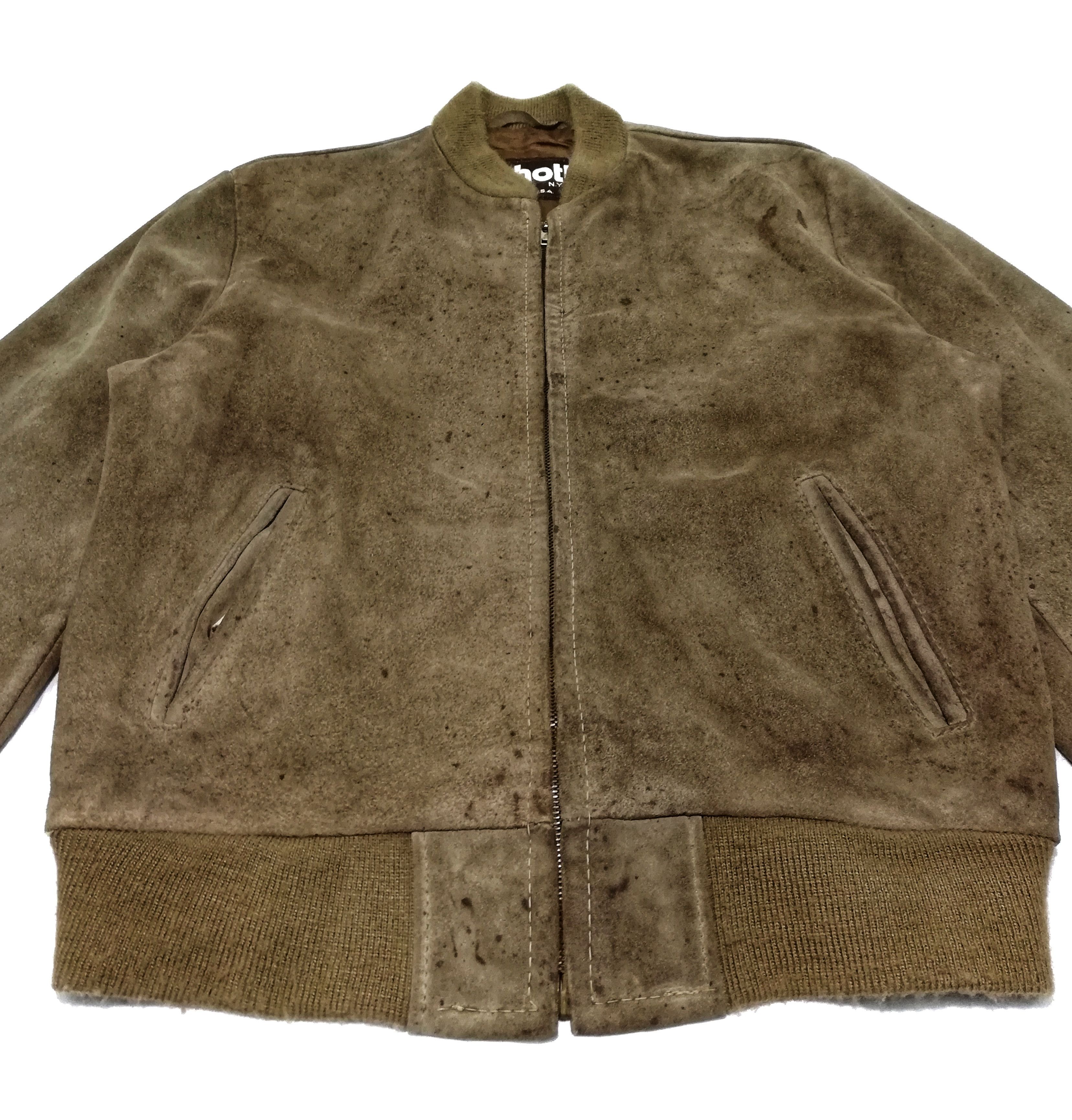 Schott 🔥Schott NYC Vintage USA 🇺🇸 Suede Rider Winter Leather🔥 Size US M / EU 48-50 / 2 - 5 Thumbnail