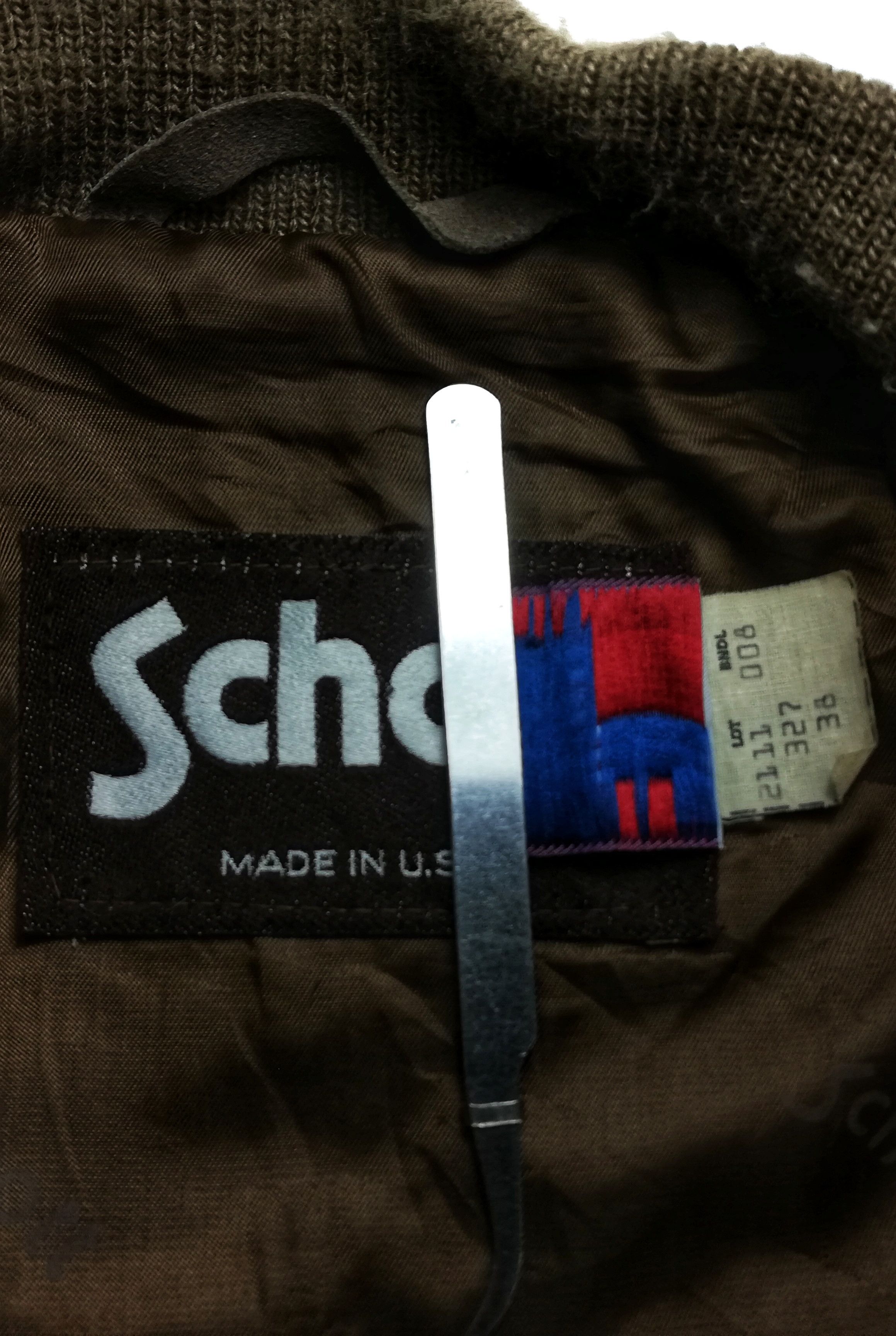 Schott 🔥Schott NYC Vintage USA 🇺🇸 Suede Rider Winter Leather🔥 Size US M / EU 48-50 / 2 - 11 Thumbnail