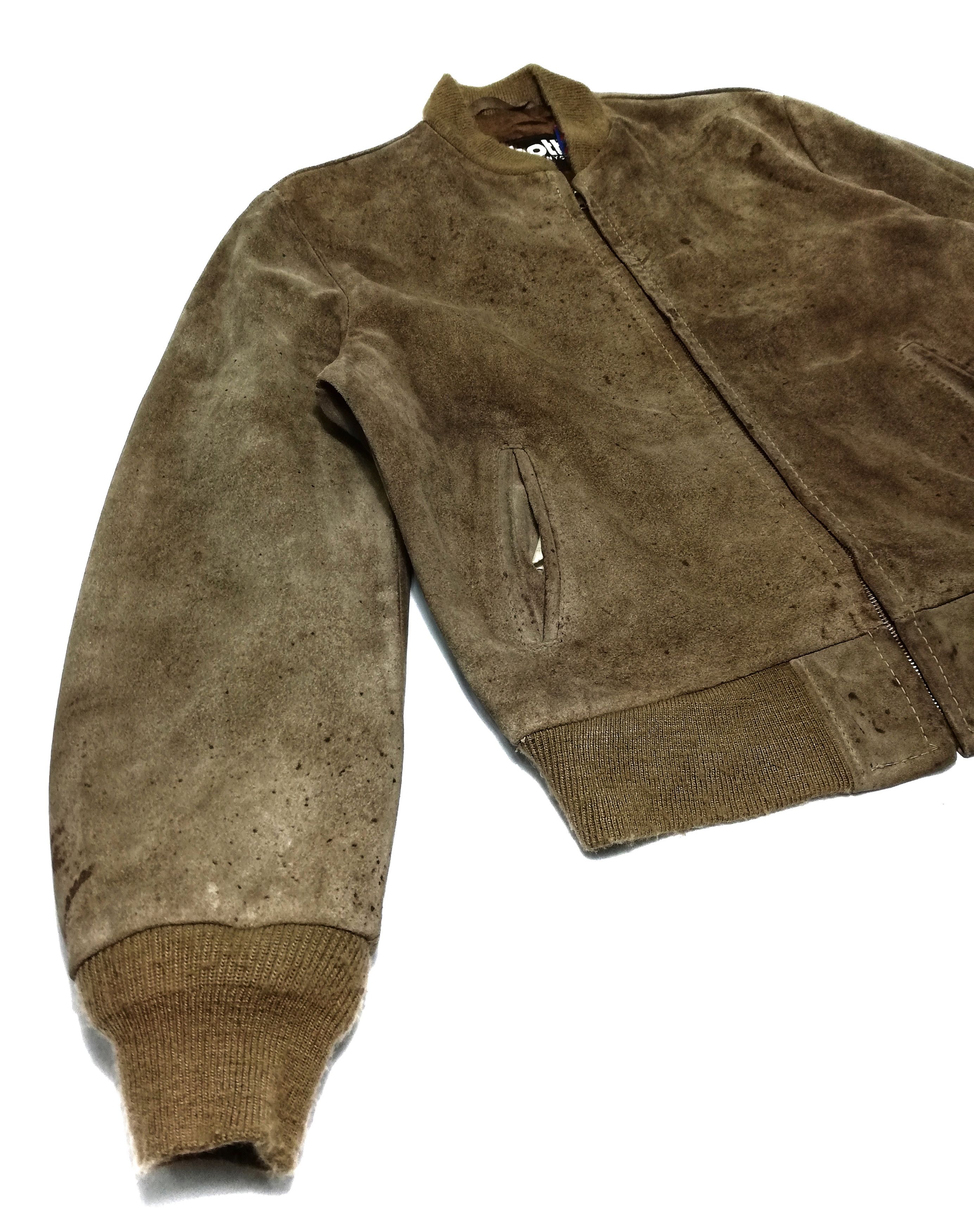 Schott 🔥Schott NYC Vintage USA 🇺🇸 Suede Rider Winter Leather🔥 Size US M / EU 48-50 / 2 - 3 Thumbnail