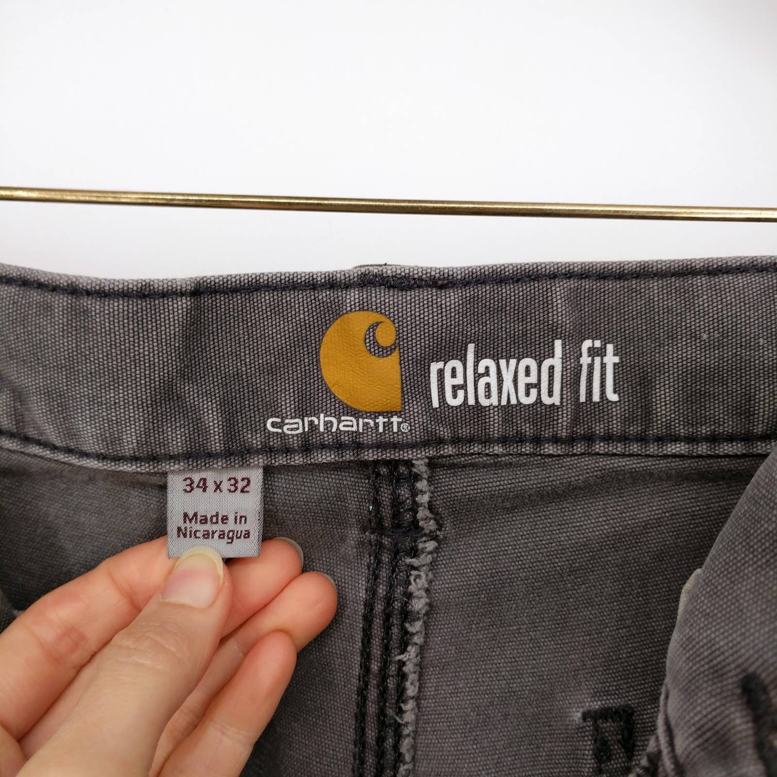 Carhartt Carhartt Double-Knee Custom Painter Work Pants Distressed Size US 34 / EU 50 - 8 Thumbnail