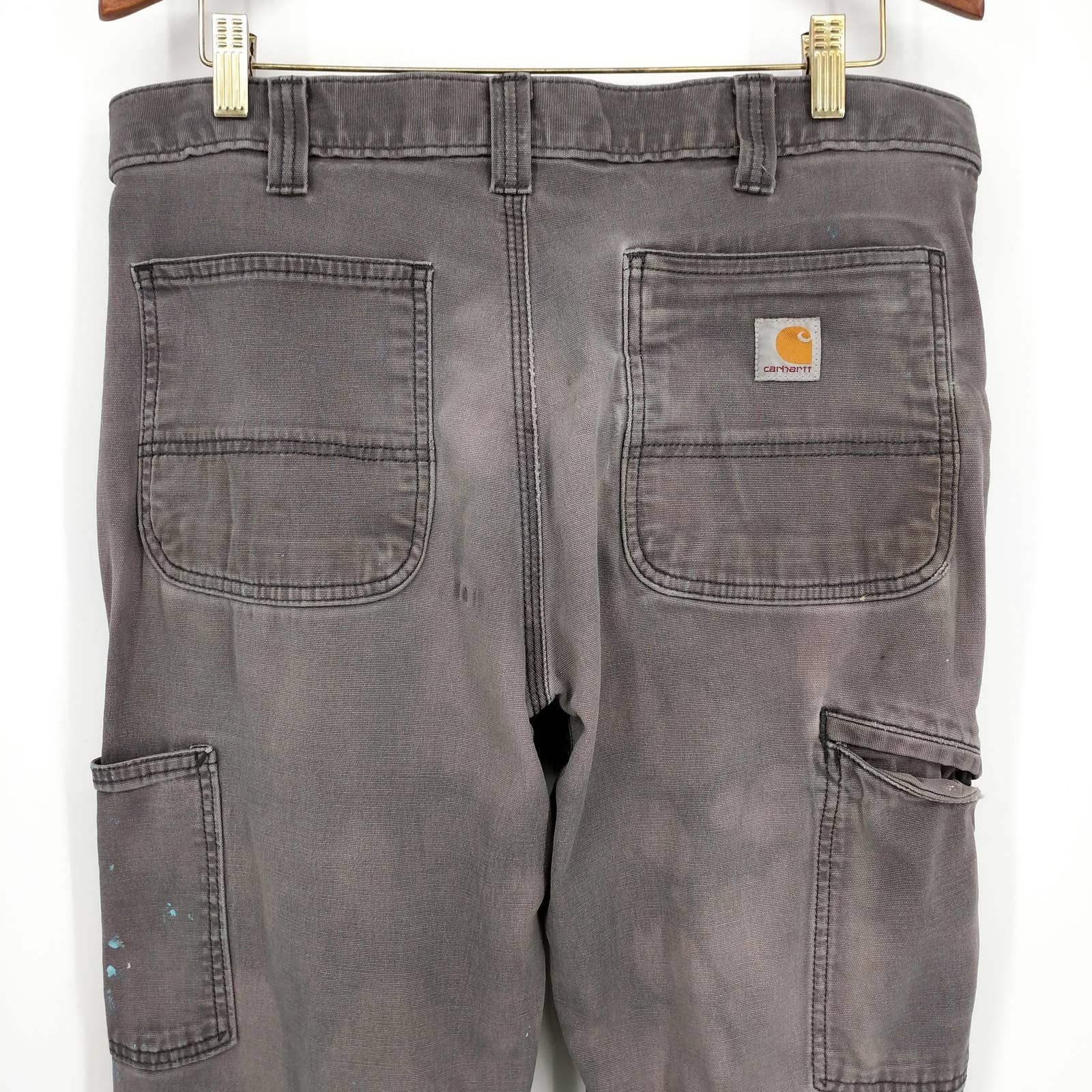 Carhartt Carhartt Double-Knee Custom Painter Work Pants Distressed Size US 34 / EU 50 - 6 Thumbnail