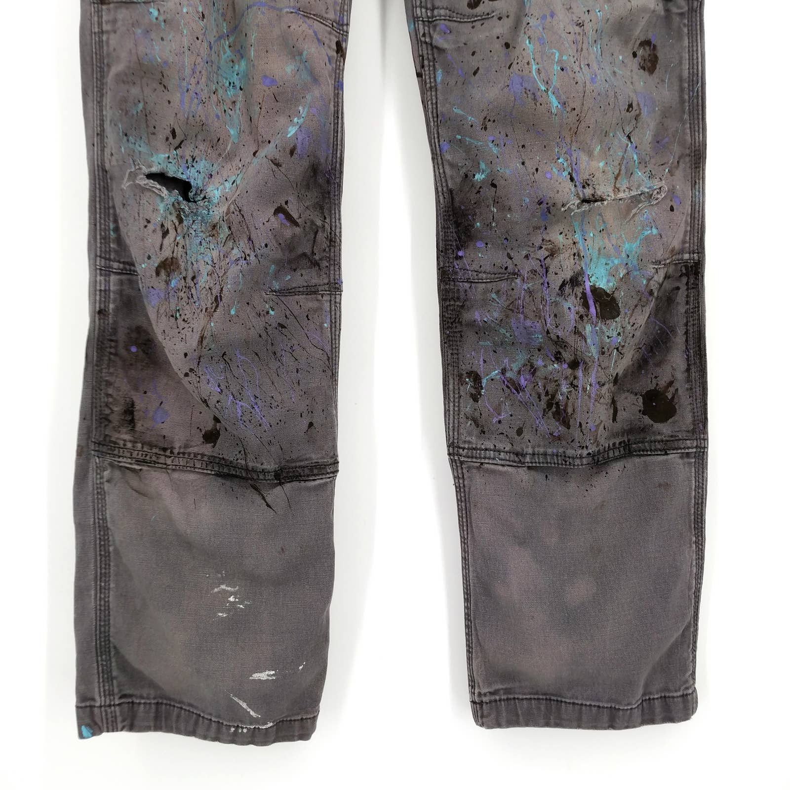 Carhartt Carhartt Double-Knee Custom Painter Work Pants Distressed Size US 34 / EU 50 - 4 Thumbnail