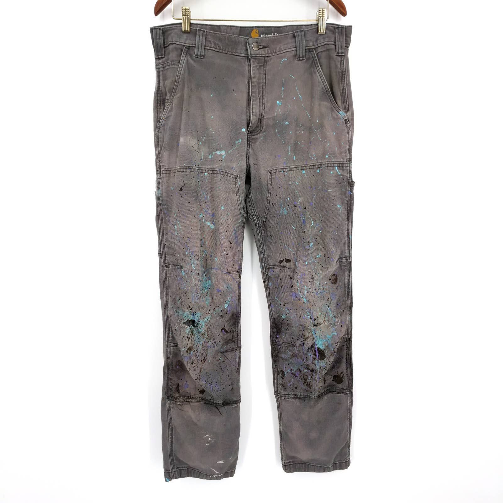 Carhartt Double-Front outlet Custom Paint Pants