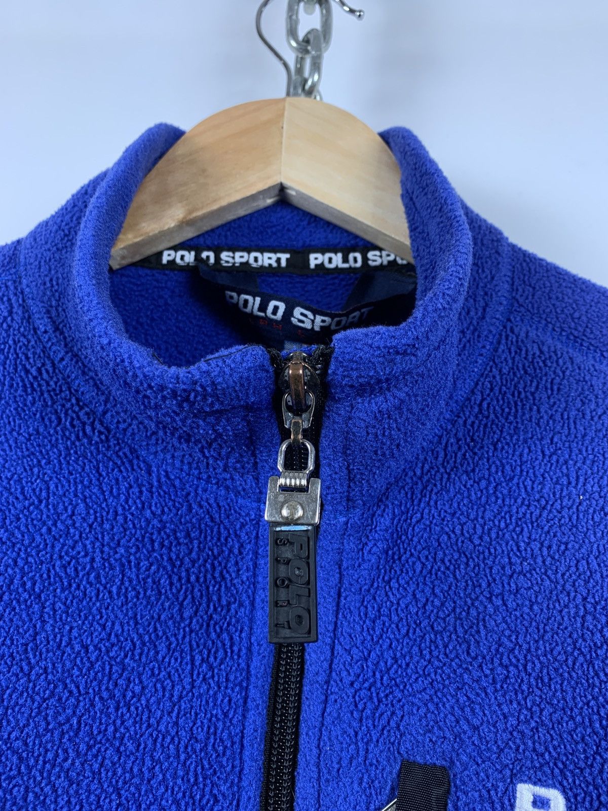 Polo Ralph Lauren 90s Vintage Polo Sport Ralph Lauren Zip 1/4 Half Neck Fleece Size US XXL / EU 58 / 5 - 11 Thumbnail