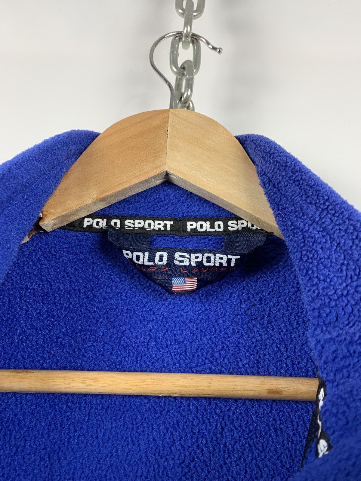 Polo Ralph Lauren 90s Vintage Polo Sport Ralph Lauren Zip 1/4 Half Neck Fleece Size US XXL / EU 58 / 5 - 16 Thumbnail