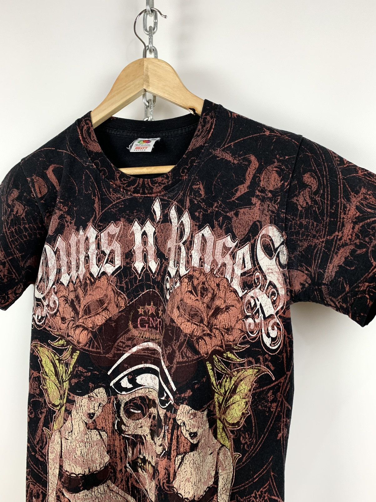 Band Tees Vintage Guns N’ Roses All Over Print T-Shirt Size US S / EU 44-46 / 1 - 7 Thumbnail