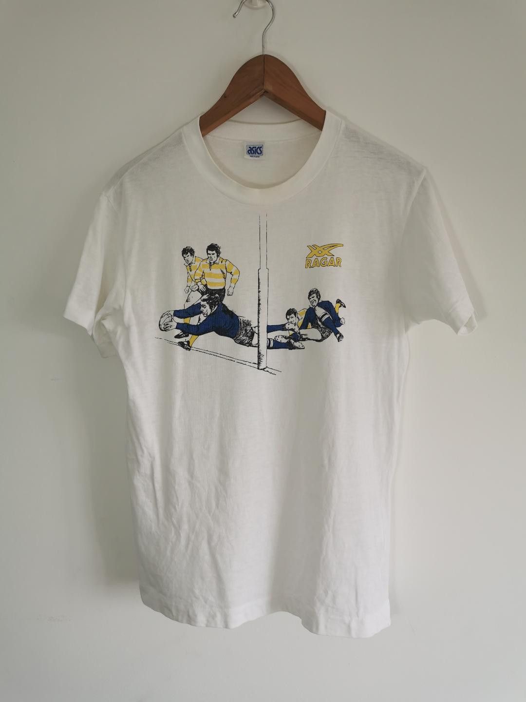 Asics Rare Vintage 80's Asics Shirt Made in Japan Size US S / EU 44-46 / 1 - 1 Thumbnail