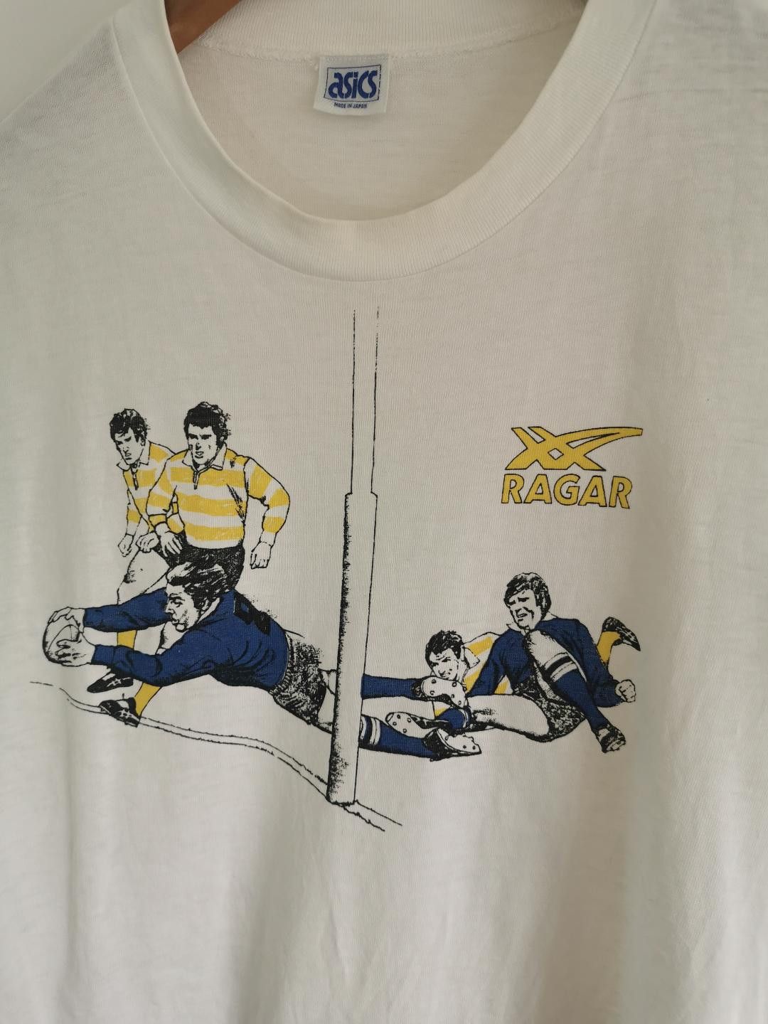 Asics Rare Vintage 80's Asics Shirt Made in Japan Size US S / EU 44-46 / 1 - 3 Thumbnail