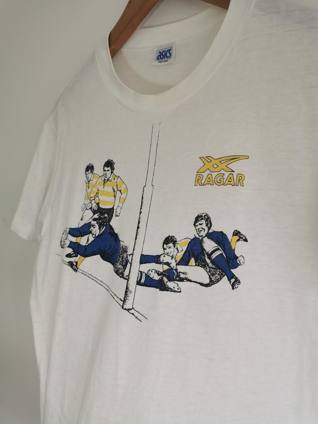 Asics Rare Vintage 80's Asics Shirt Made in Japan Size US S / EU 44-46 / 1 - 2 Thumbnail