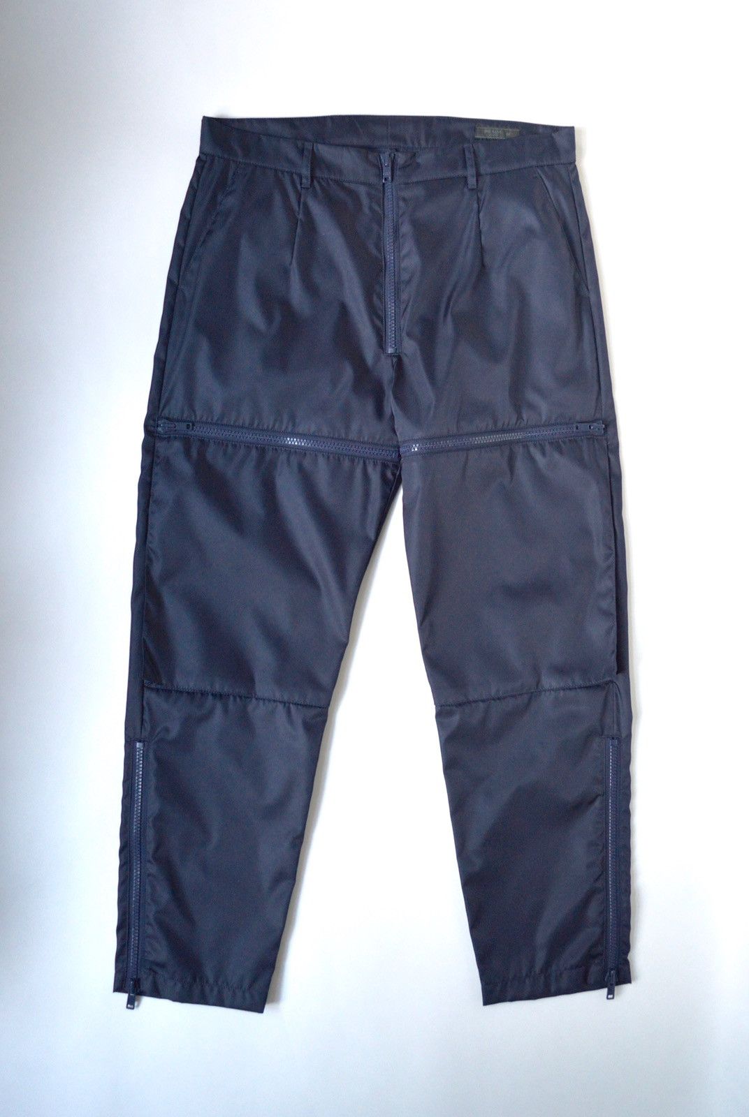 A/W 19 Dark Blue Nylon Astro Pants