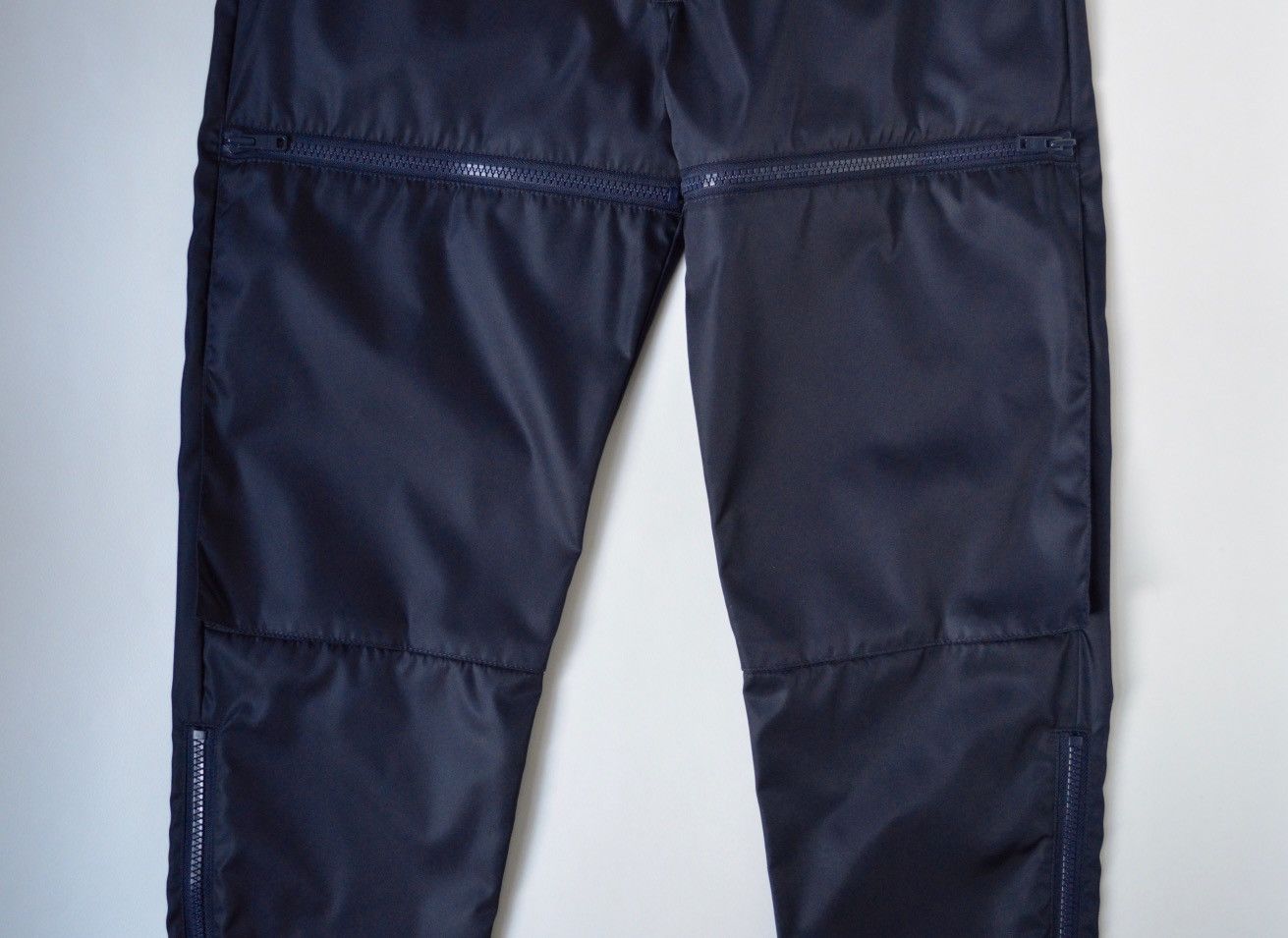 Prada A/W 19 Dark Blue Nylon Astro Pants Size US 34 / EU 50 - 5 Thumbnail