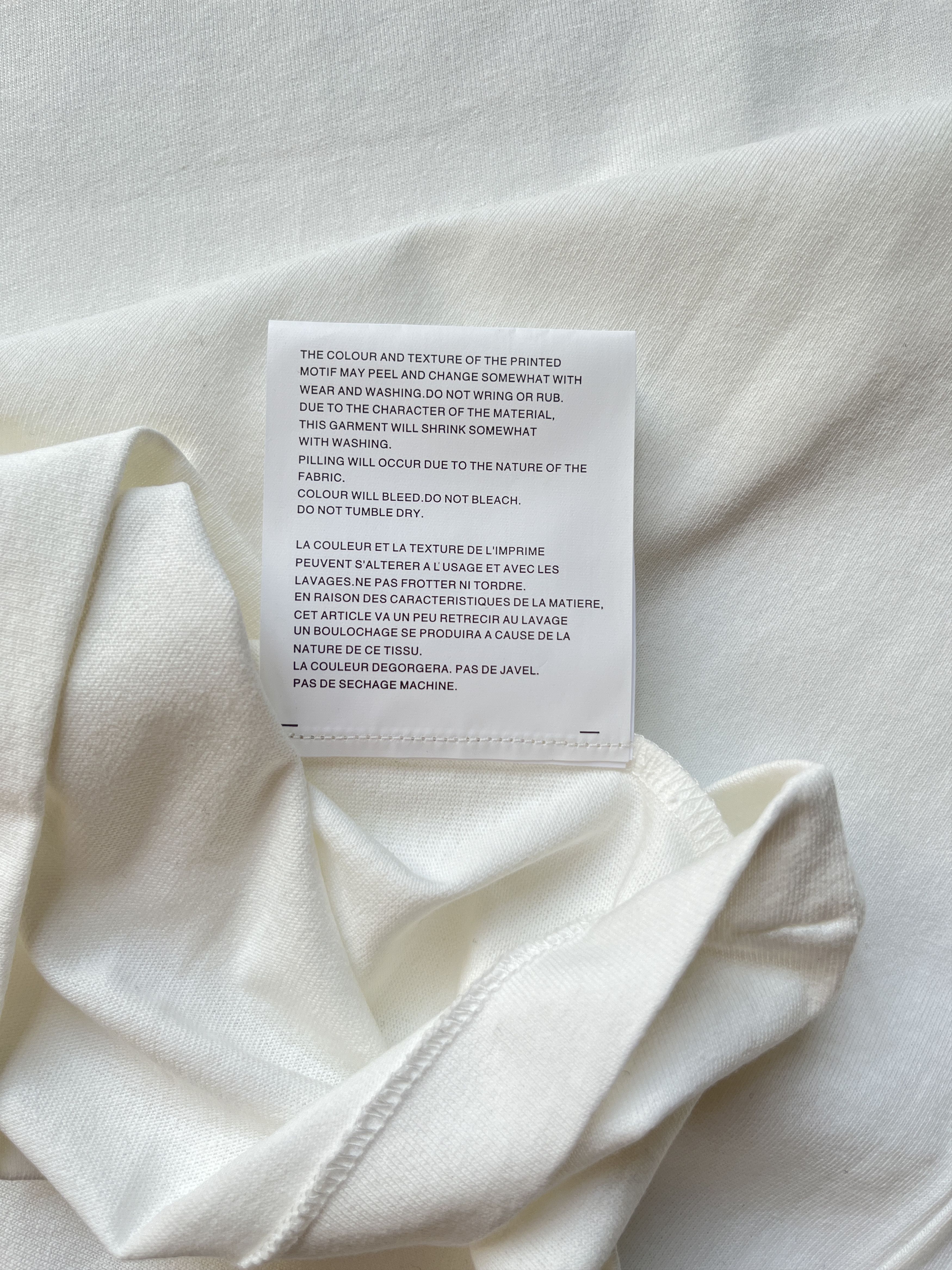 Comme des Garcons ⚡️QUICK SALE⚡️2019 Comme des Garcons White T-Shirt Size US M / EU 48-50 / 2 - 5 Thumbnail