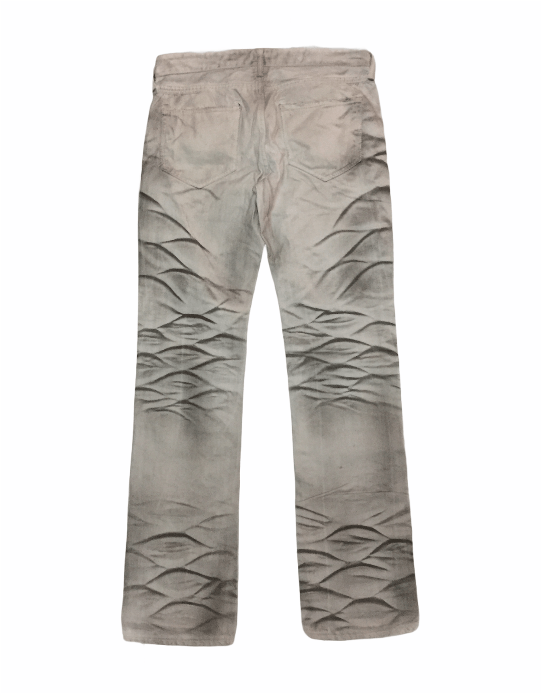 CIVARIZE 2013 Made in JAPAN CIVARIZE Dirty Whisker Zebra white denim Size US 32 / EU 48 - 3 Thumbnail