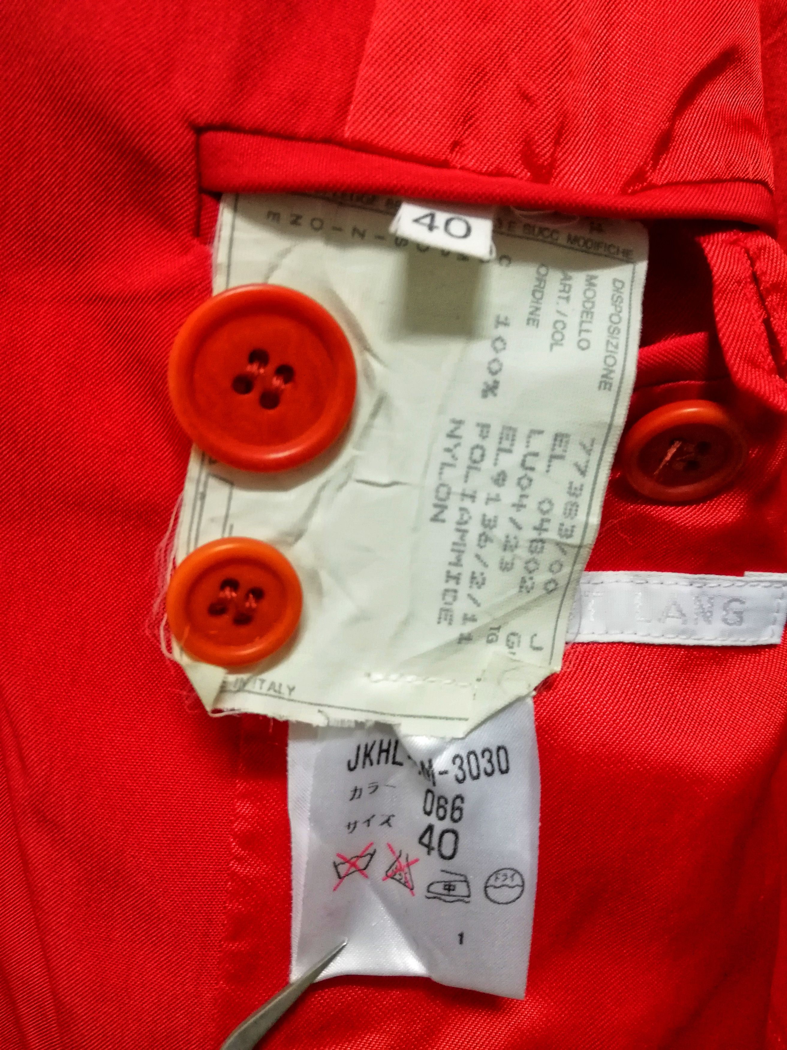 Helmut Lang 🔥Archival Helmut Lang EL9136/2/11 Poliammide Suit Jacket🔥 Size US XS / EU 42 / 0 - 7 Thumbnail