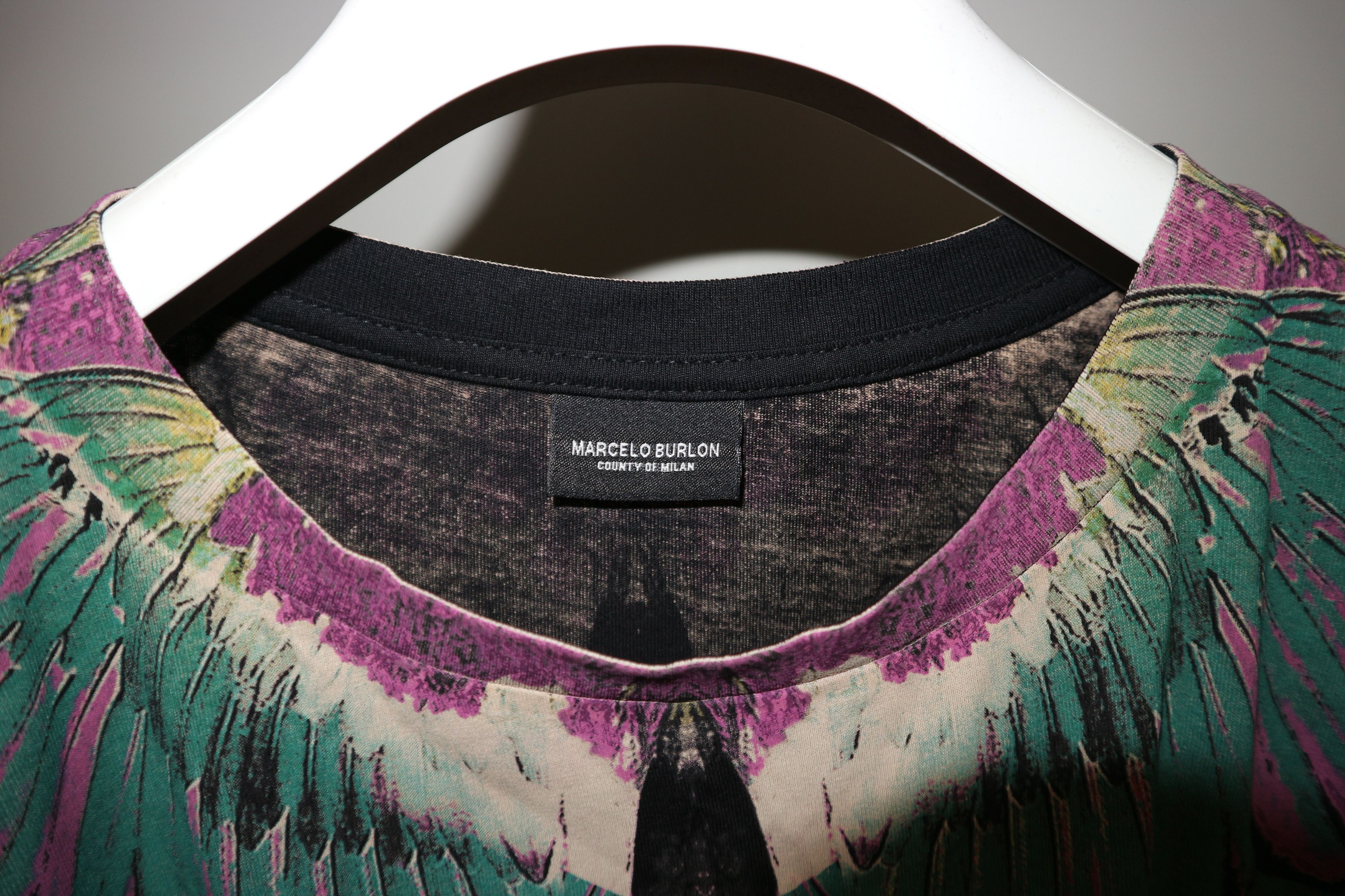 Marcelo Burlon Alas print t-shirt Size US M / EU 48-50 / 2 - 3 Thumbnail