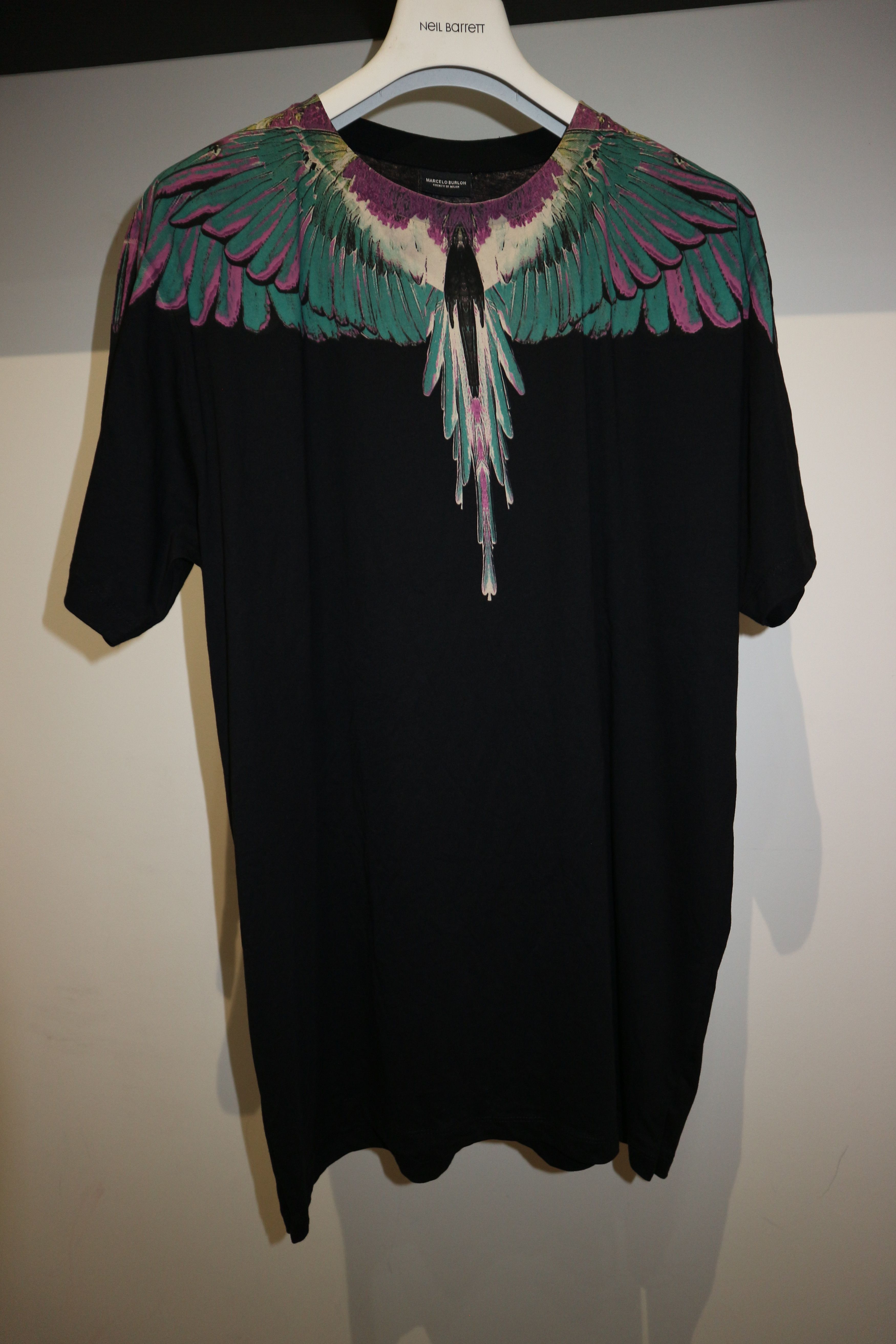 Marcelo Burlon Alas print t-shirt Size US M / EU 48-50 / 2 - 5 Thumbnail