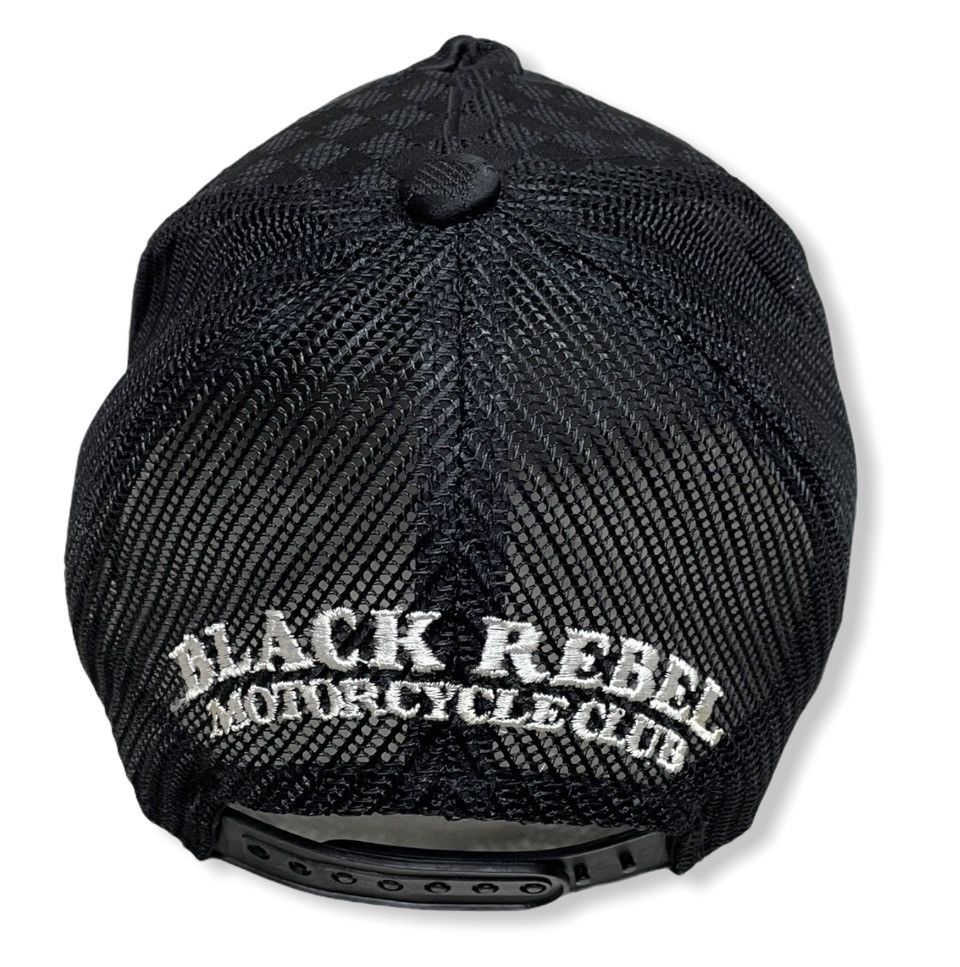Other 🔥 FIRE! BLACK REBEL Bold Embroidery Trucker Hat Size ONE SIZE - 5 Thumbnail