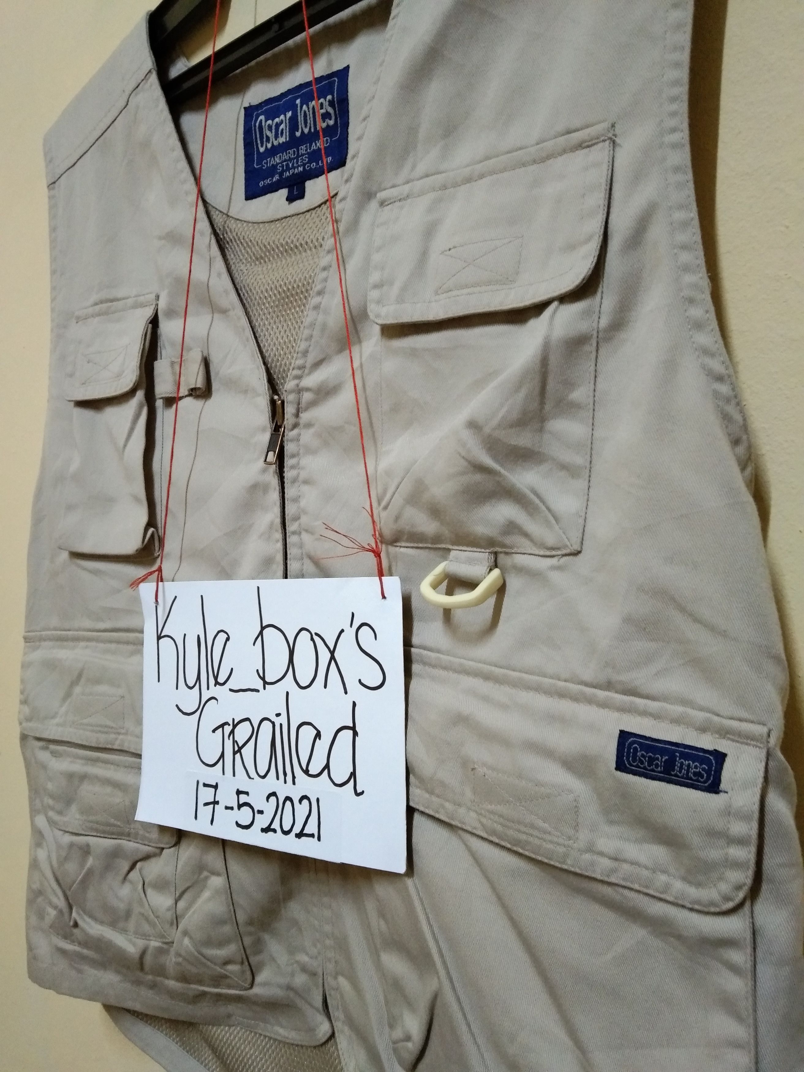 Designer × Japanese Brand Oscar Jones Tactical Cargo Vest Size US L / EU 52-54 / 3 - 9 Thumbnail