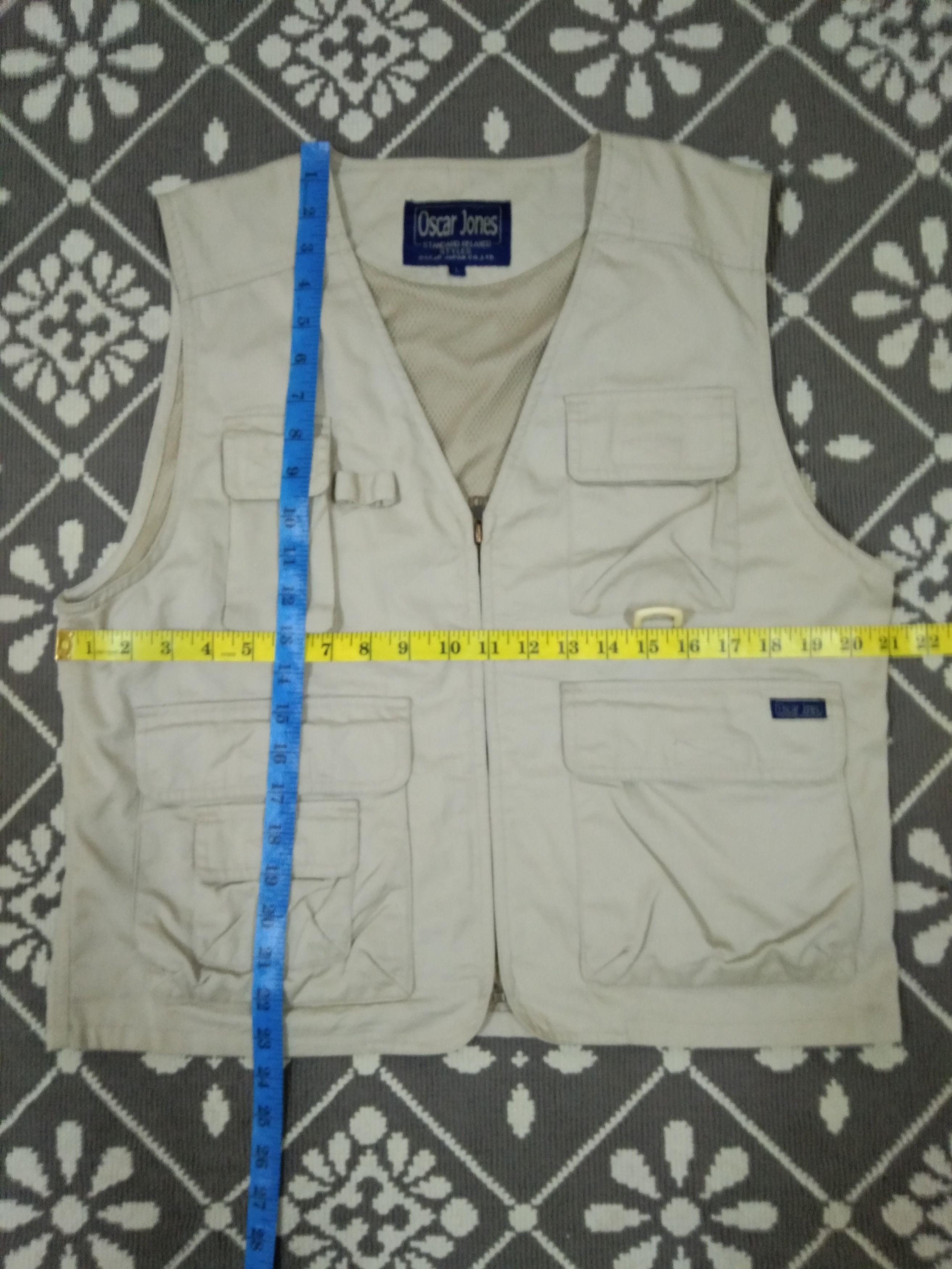Designer × Japanese Brand Oscar Jones Tactical Cargo Vest Size US L / EU 52-54 / 3 - 7 Thumbnail