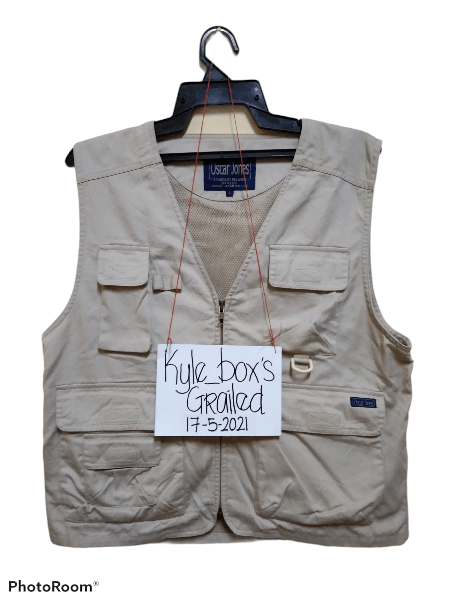 Designer × Japanese Brand Oscar Jones Tactical Cargo Vest Size US L / EU 52-54 / 3 - 2 Thumbnail