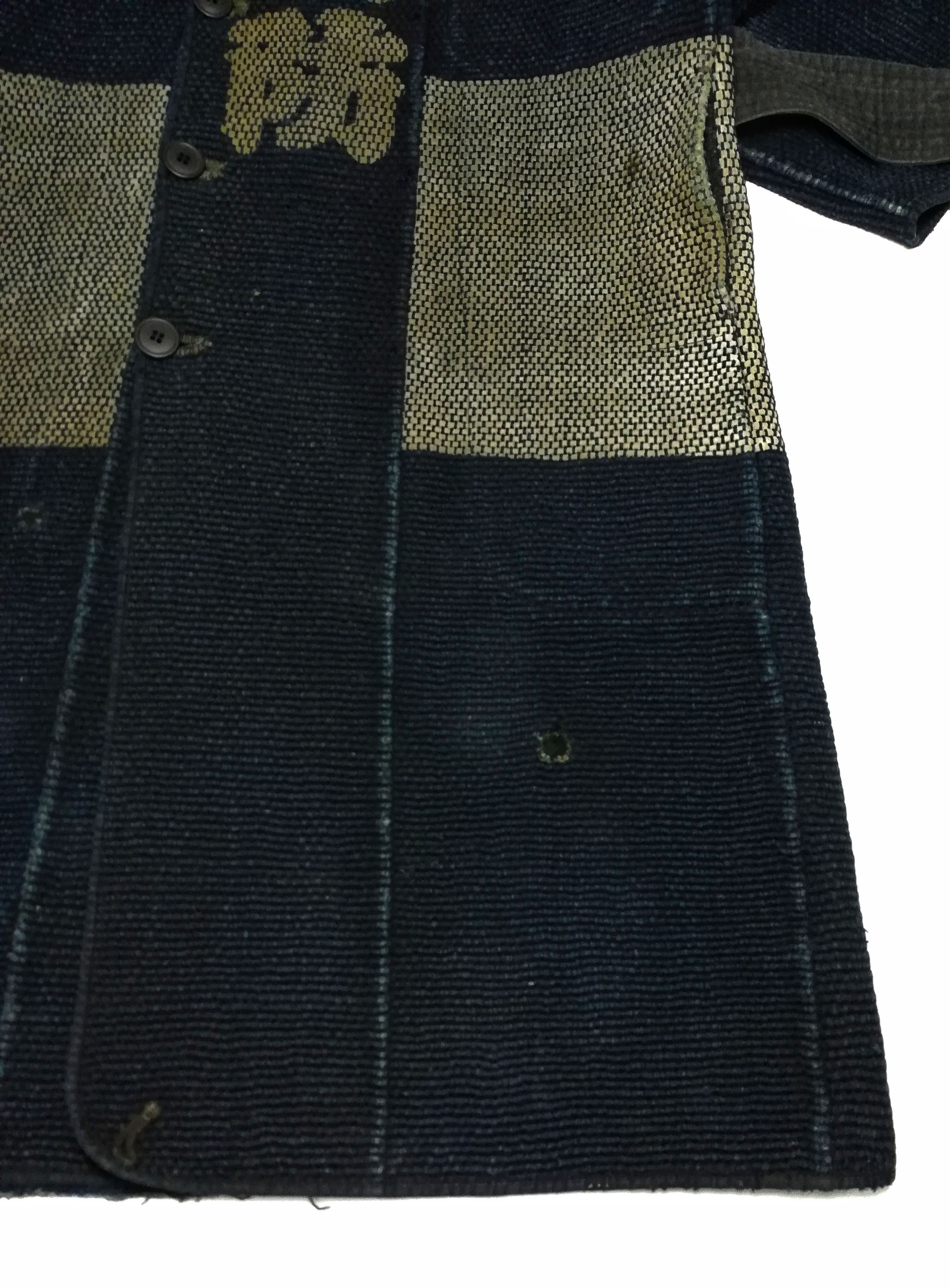 Art Comes First × Indigo × Japanese Brand 🔥FIREMAN HANTEN Hand SASHIKO Vintage Japanese Fireman Size US S / EU 44-46 / 1 - 14 Thumbnail