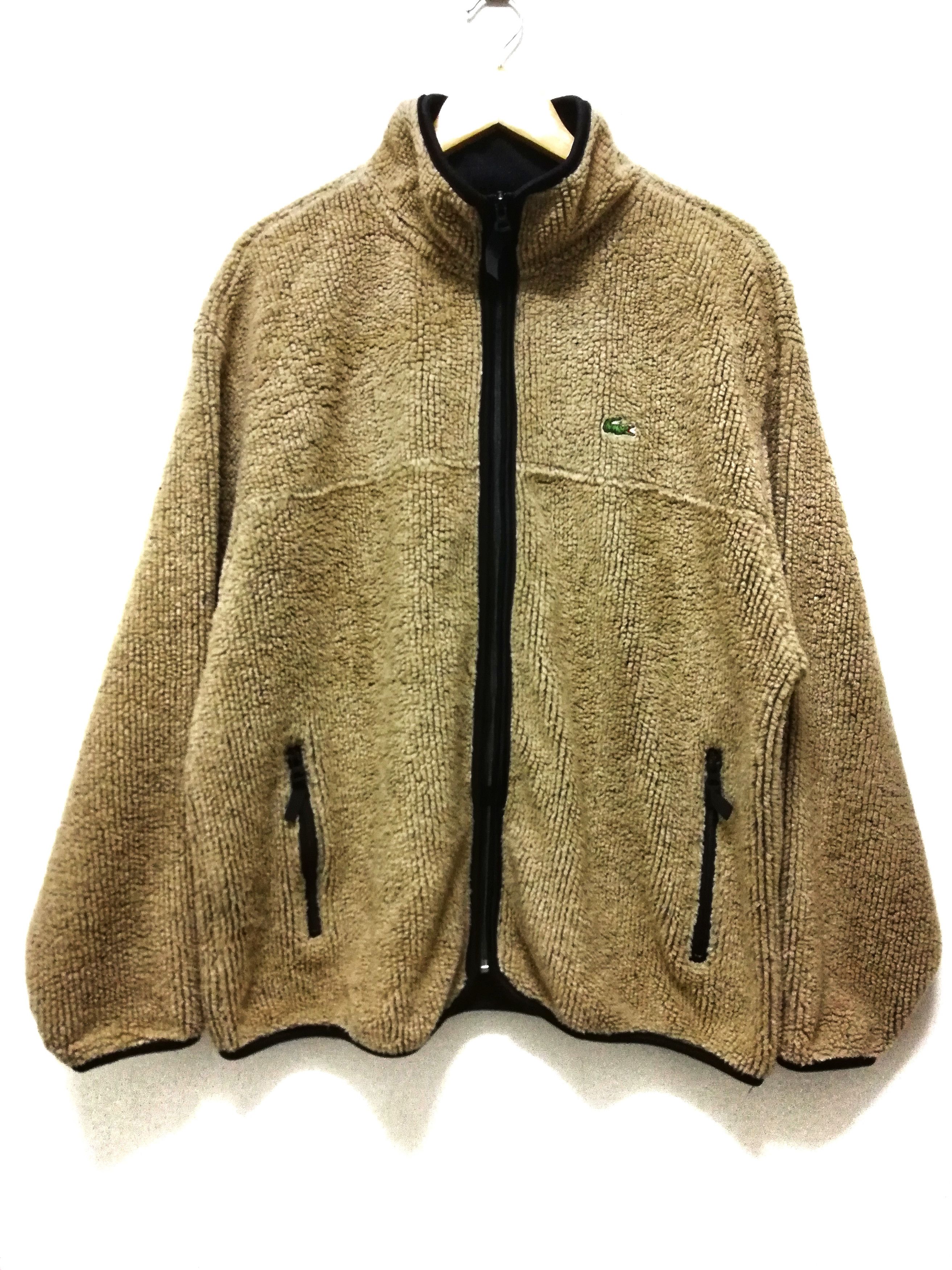 Lacoste 🔥Lacoste Sport Sherpa Retro-X Zipper Sweaters/Jacket🔥 Size US L / EU 52-54 / 3 - 1 Thumbnail