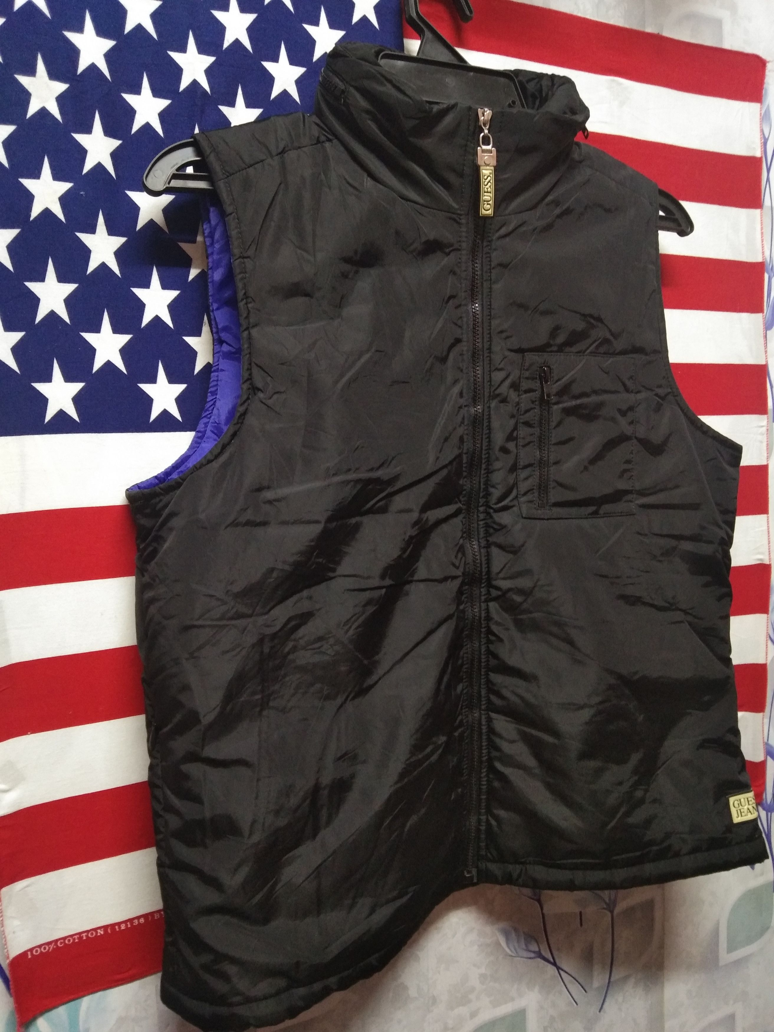 Guess 🔥🔥Guess Jeans🔥🔥Vest Hoodie (hidden) Size US M / EU 48-50 / 2 - 4 Thumbnail