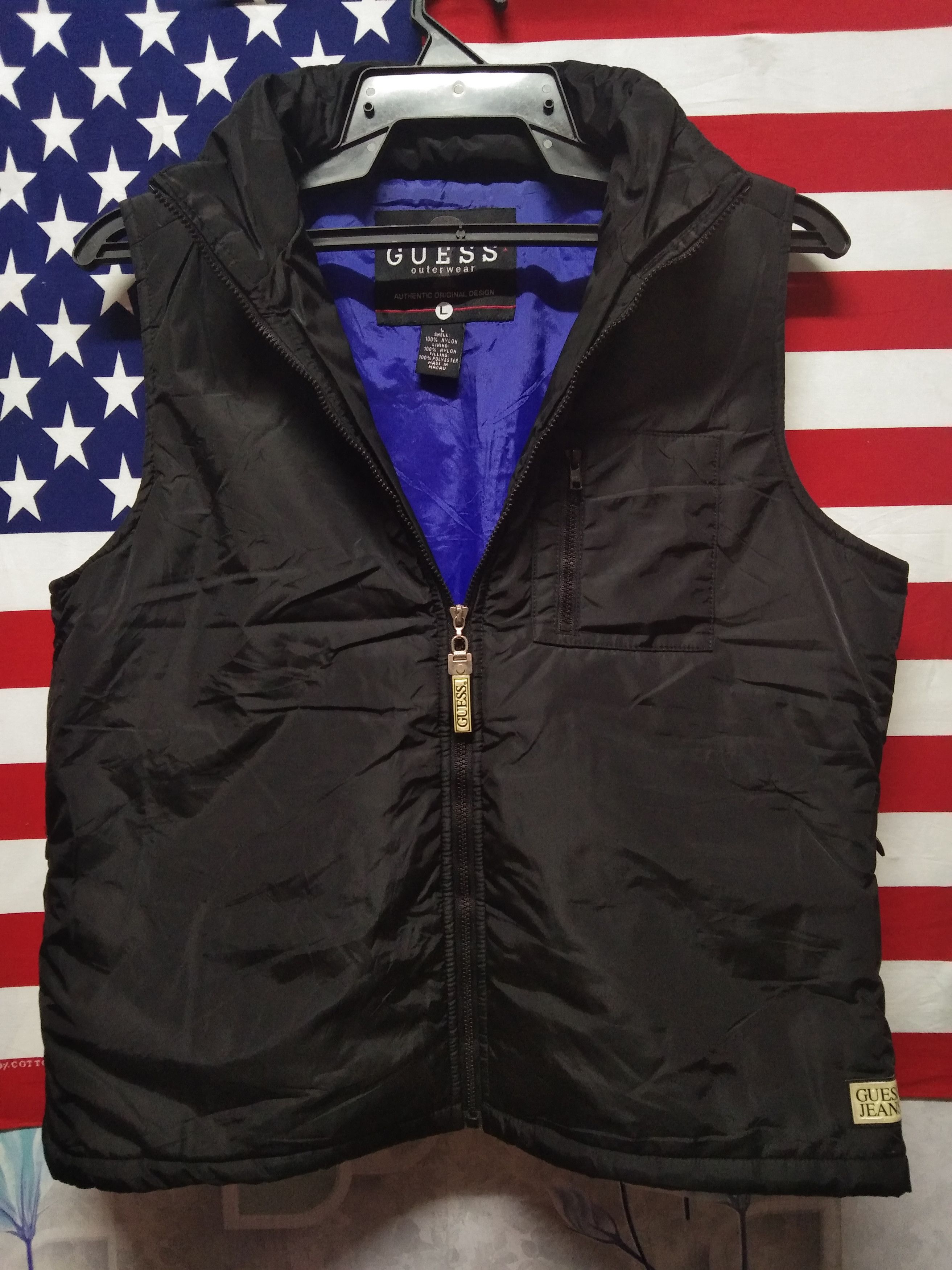 Guess 🔥🔥Guess Jeans🔥🔥Vest Hoodie (hidden) Size US M / EU 48-50 / 2 - 1 Thumbnail