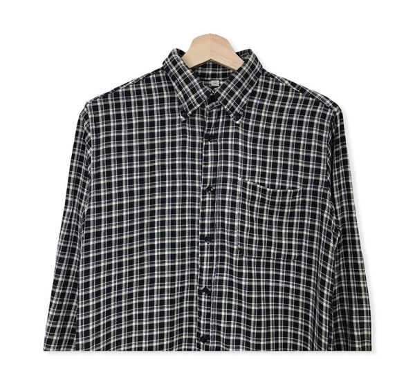 Uniqlo Japanese Brand Uniqlo Flannel Shirt Button Up | Grailed