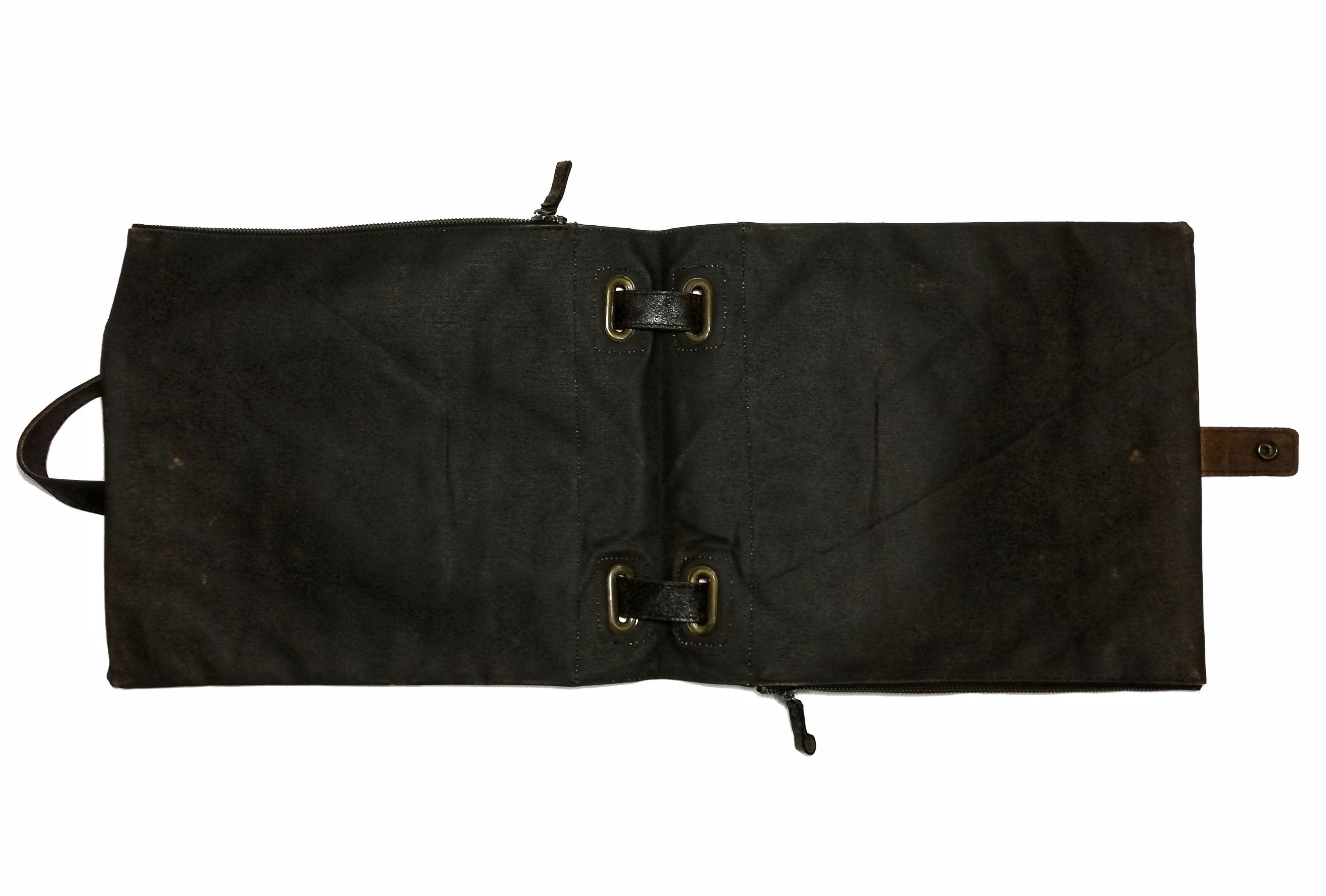 Japanese Brand 🔥Comme Ca Collection 2in1 Tote Sling Bag Leather / Cotton Size ONE SIZE - 9 Thumbnail