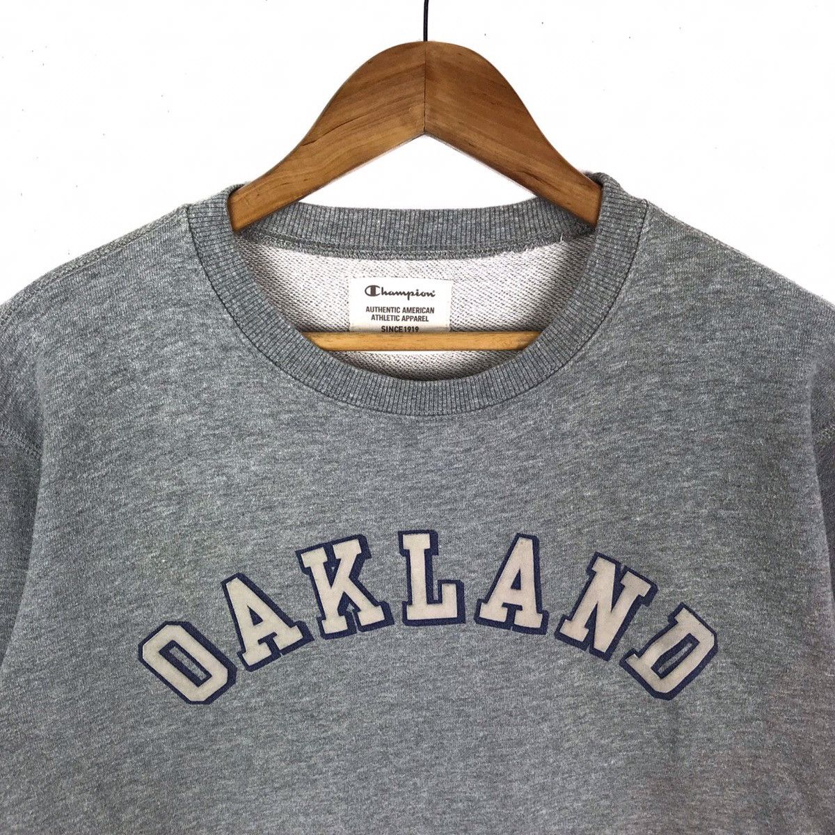 Champion Vintage Champion Oakland Sweatshirt Pullover Jumper Size US S / EU 44-46 / 1 - 2 Thumbnail