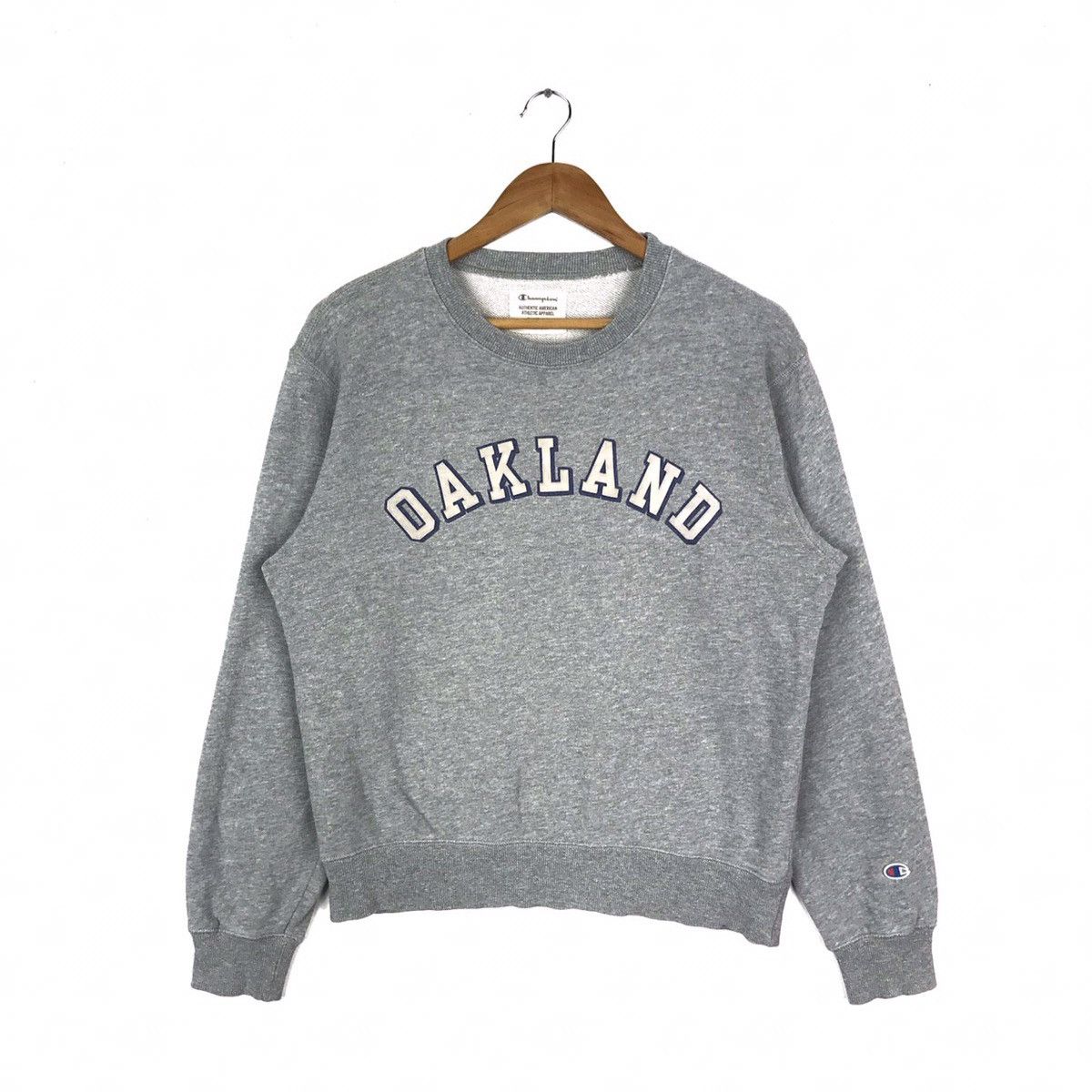 Champion Vintage Champion Oakland Sweatshirt Pullover Jumper Size US S / EU 44-46 / 1 - 1 Thumbnail