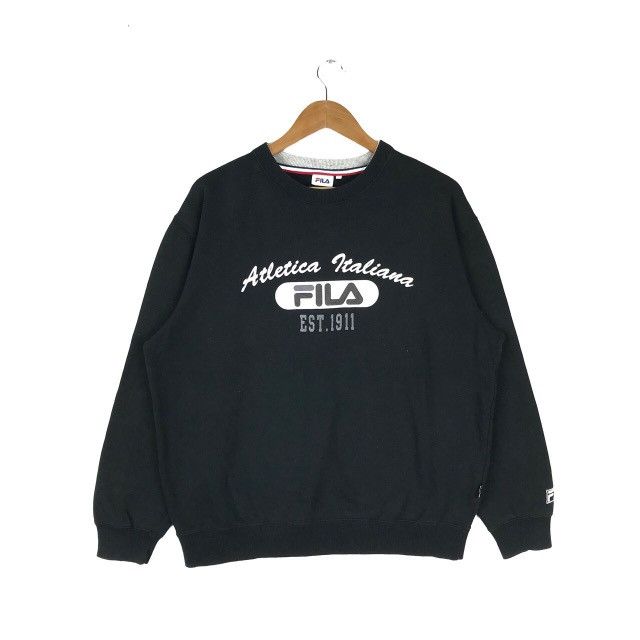 Fila Vintage Fila Italia Sweatshirt Size US L / EU 52-54 / 3 - 1 Thumbnail