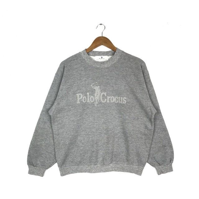 Vintage Vintage Polo Crocus Sweatshirt Size US L / EU 52-54 / 3 - 1 Thumbnail