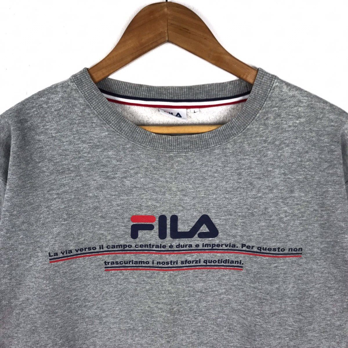 Fila Vintage Fila Sweatshirt Size US L / EU 52-54 / 3 - 2 Thumbnail