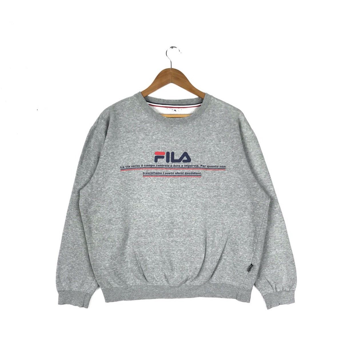 Fila Vintage Fila Sweatshirt Size US L / EU 52-54 / 3 - 1 Thumbnail