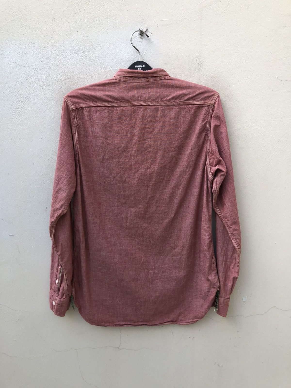 Sunny Sports Sunny Sports Japan Red Chambray Work Shirt Size US M / EU 48-50 / 2 - 10 Thumbnail