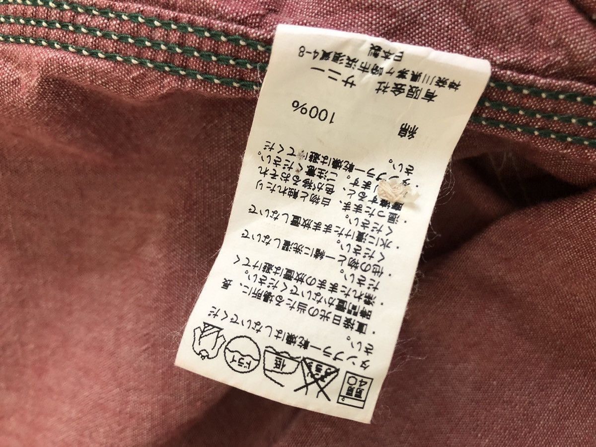 Sunny Sports Sunny Sports Japan Red Chambray Work Shirt Size US M / EU 48-50 / 2 - 14 Thumbnail