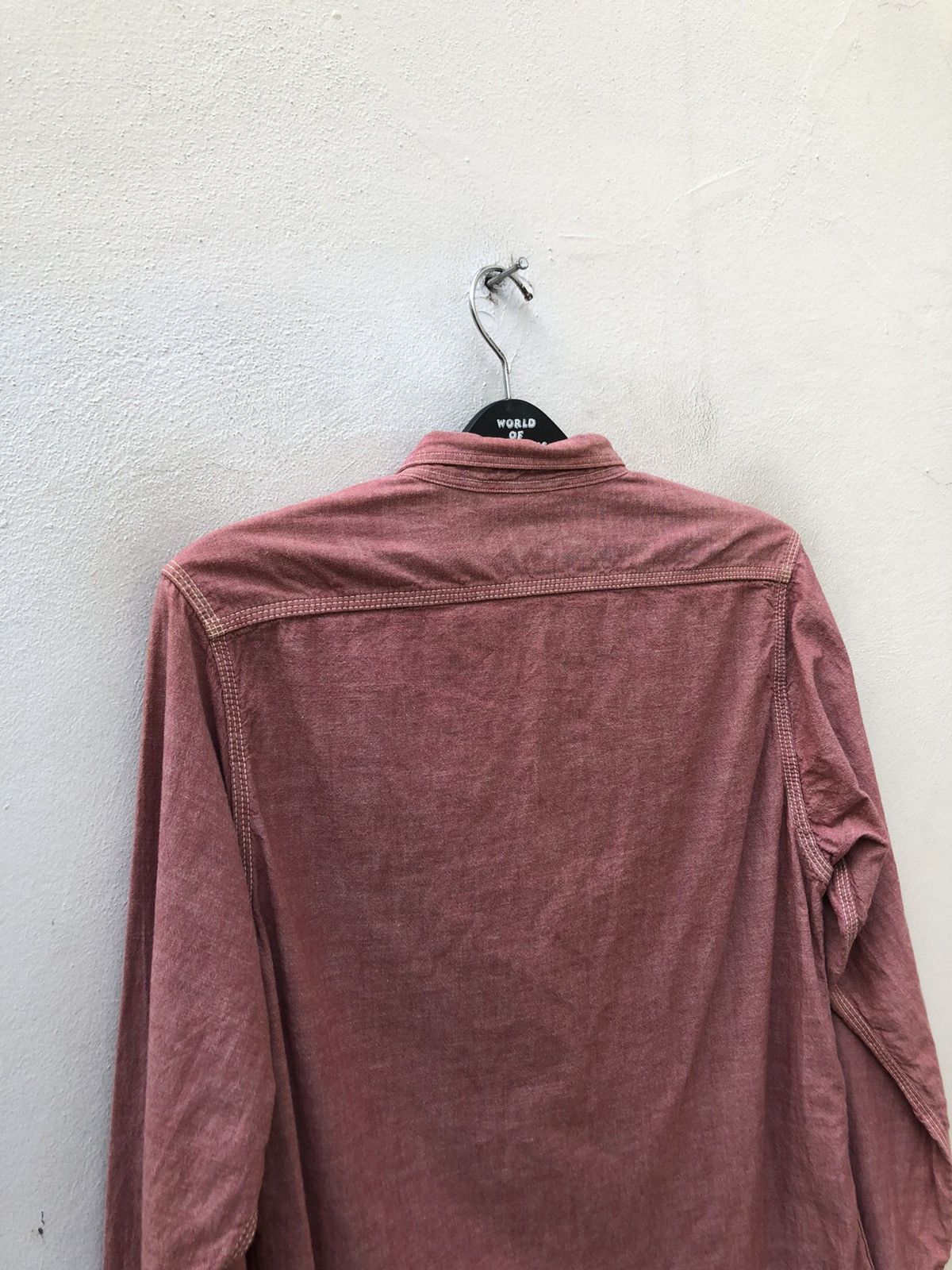Sunny Sports Sunny Sports Japan Red Chambray Work Shirt Size US M / EU 48-50 / 2 - 11 Thumbnail