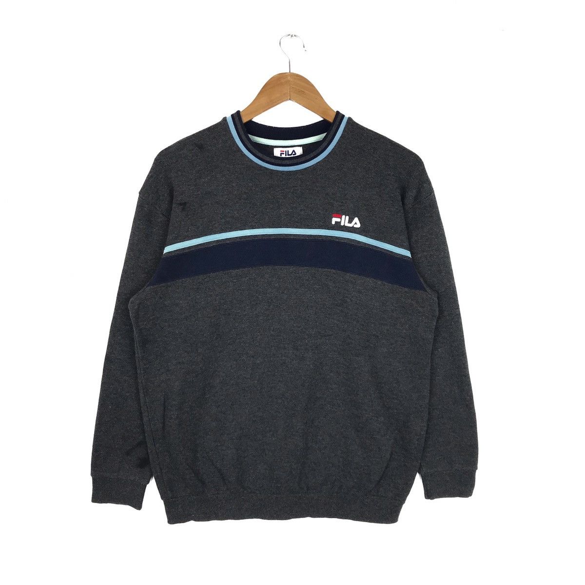 Fila Vintage Fila Essentials Sweatshirt Size US L / EU 52-54 / 3 - 1 Thumbnail